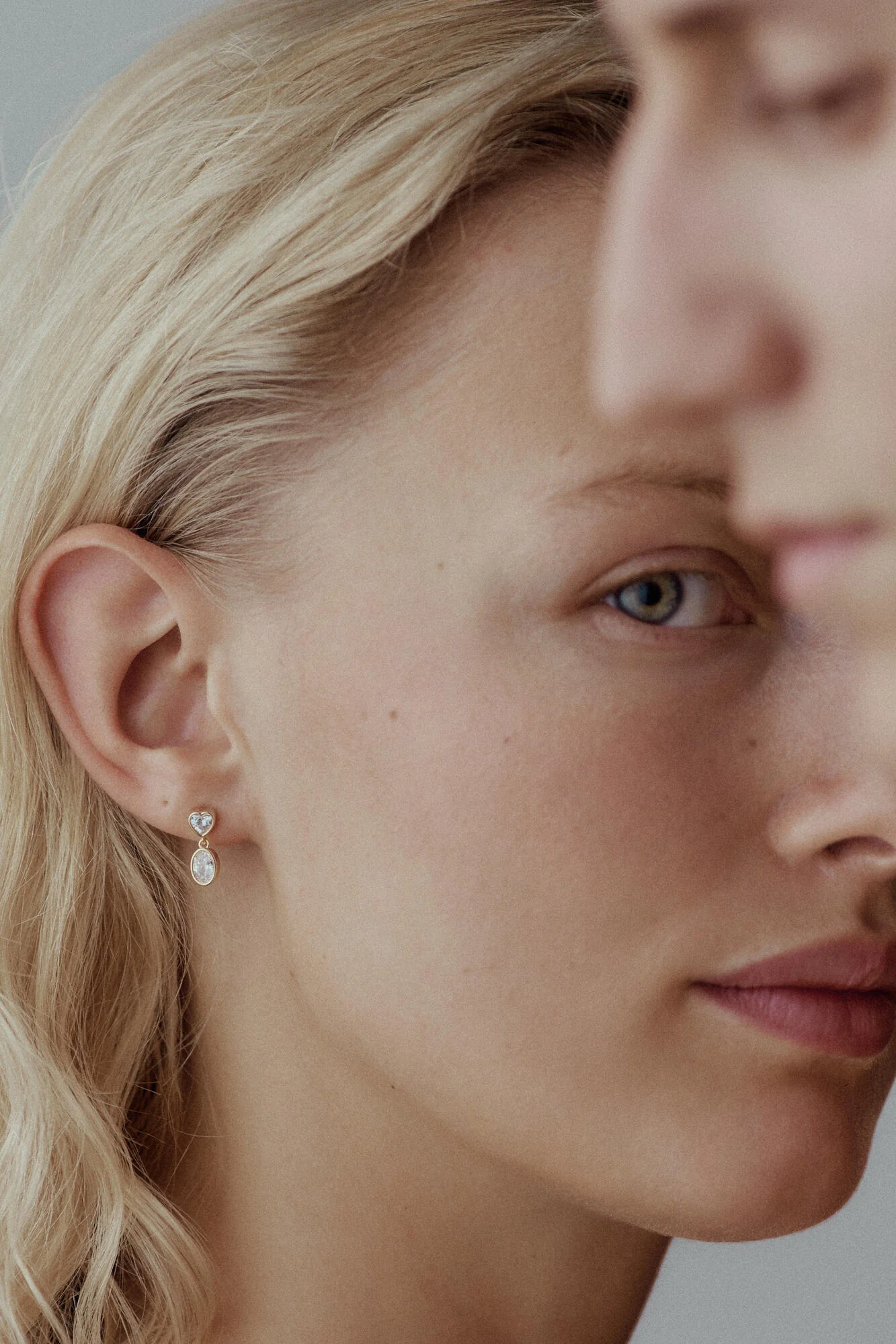Ophelia øreringe - forgyldt - Image 2