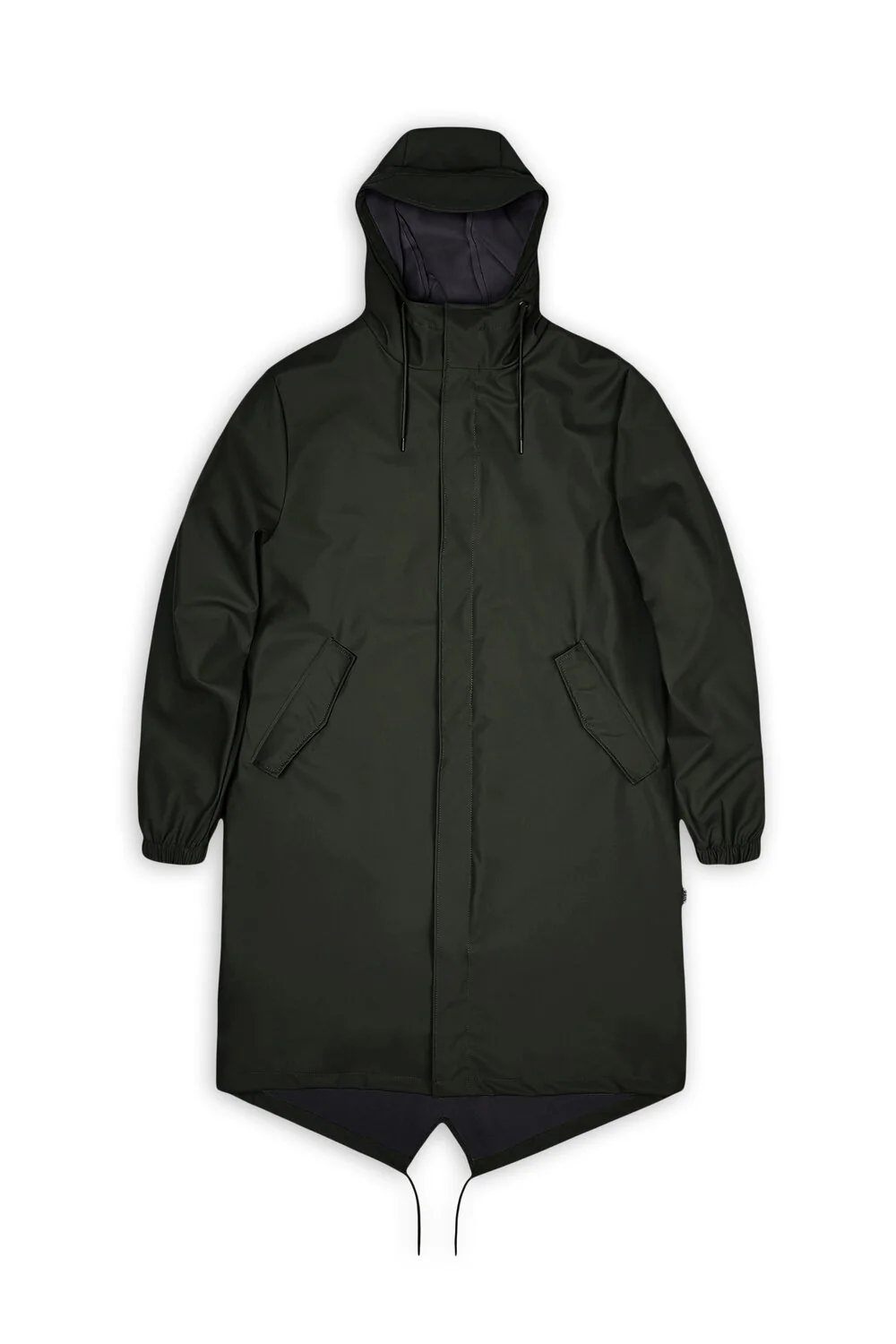 Fishtail Parka regnjakke - grøn - Image 2