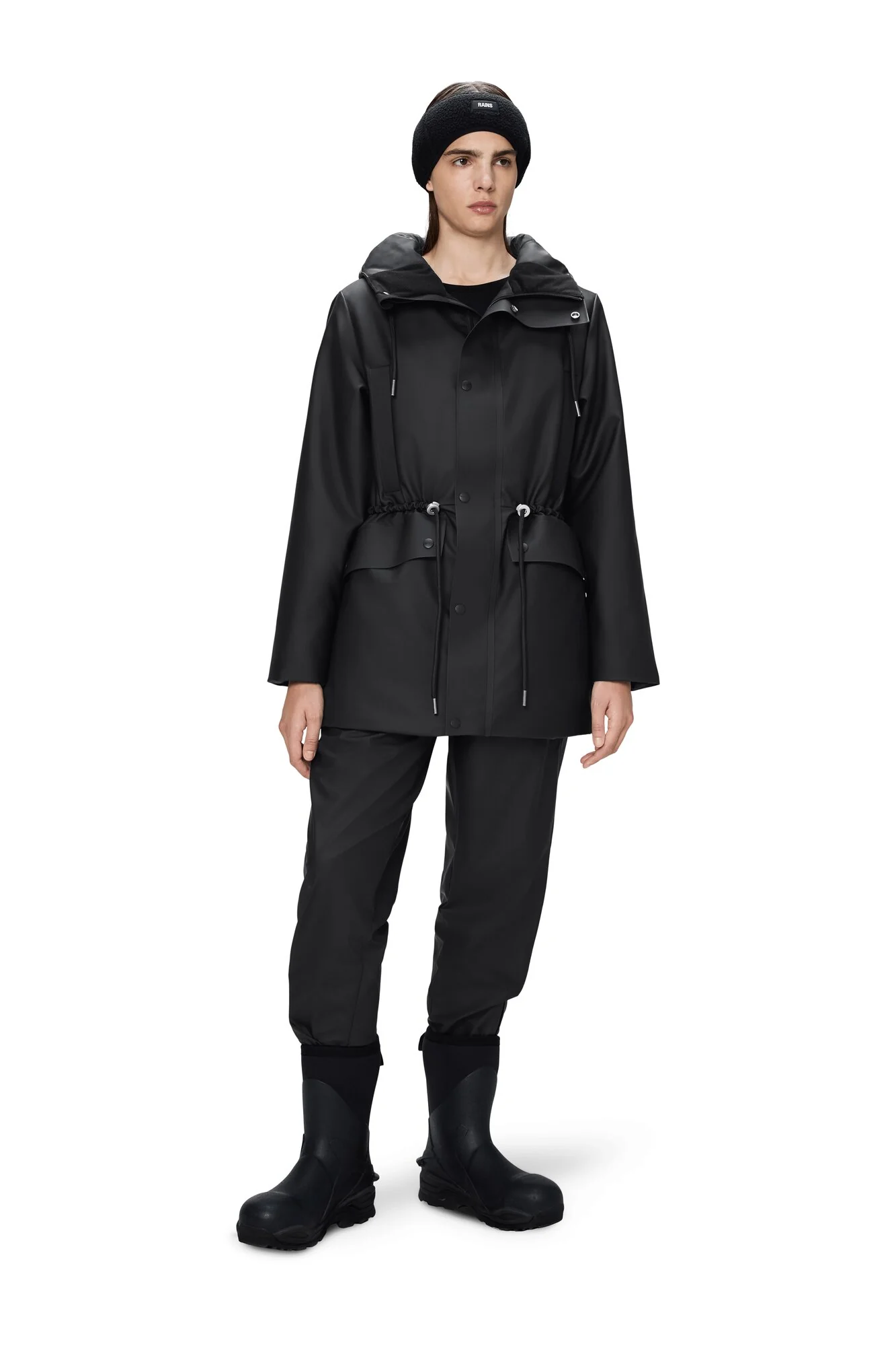 Nome String Parka jakke - sort - Image 3