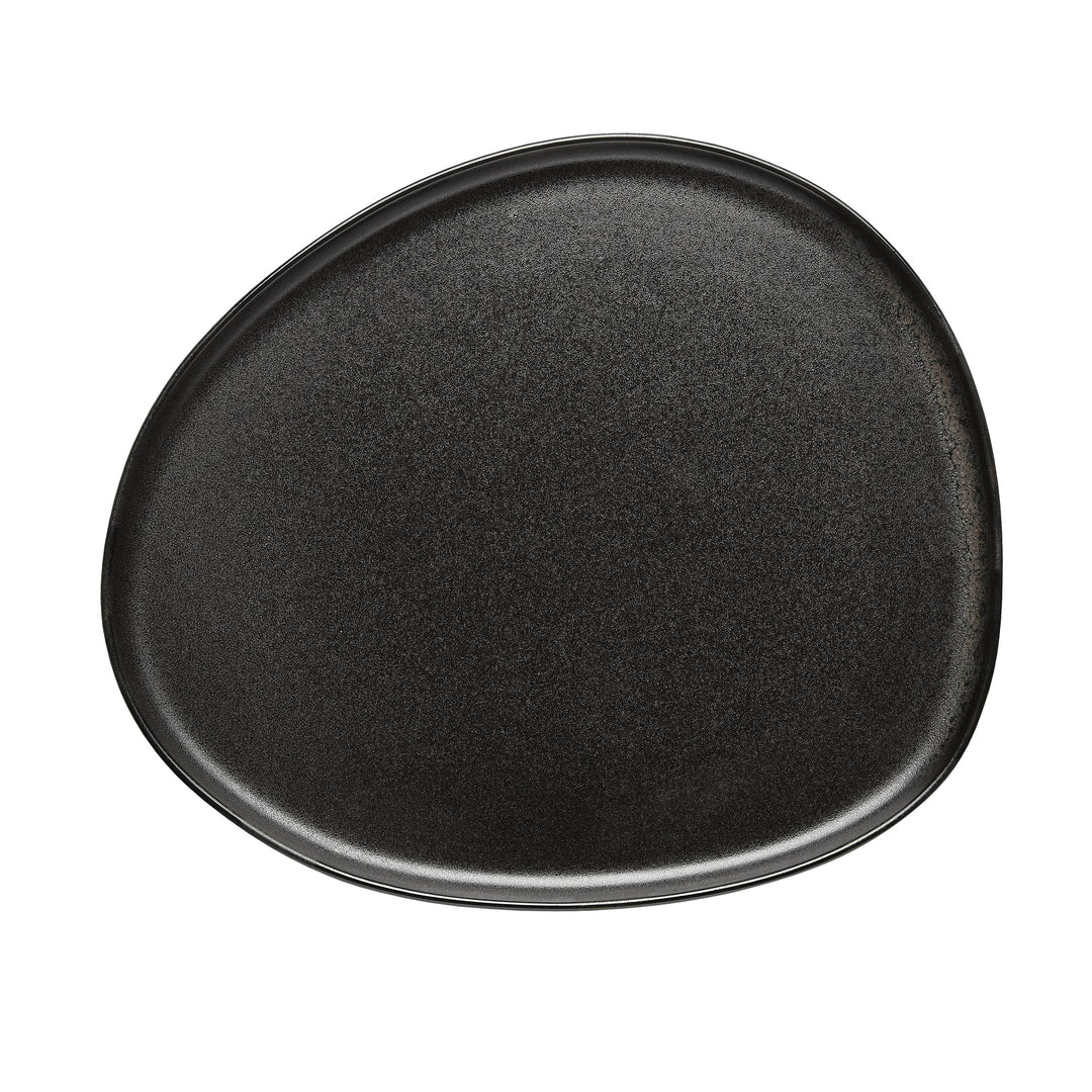 Organic middagstallerken - Titanium Black