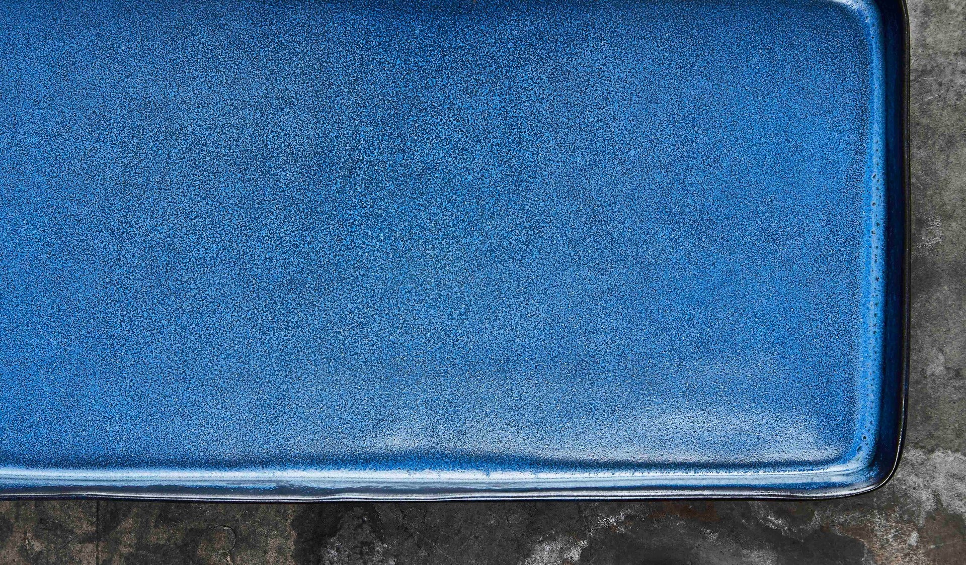 Rektangulær fadsæt, midnight blue - 2 stk. - Image 2
