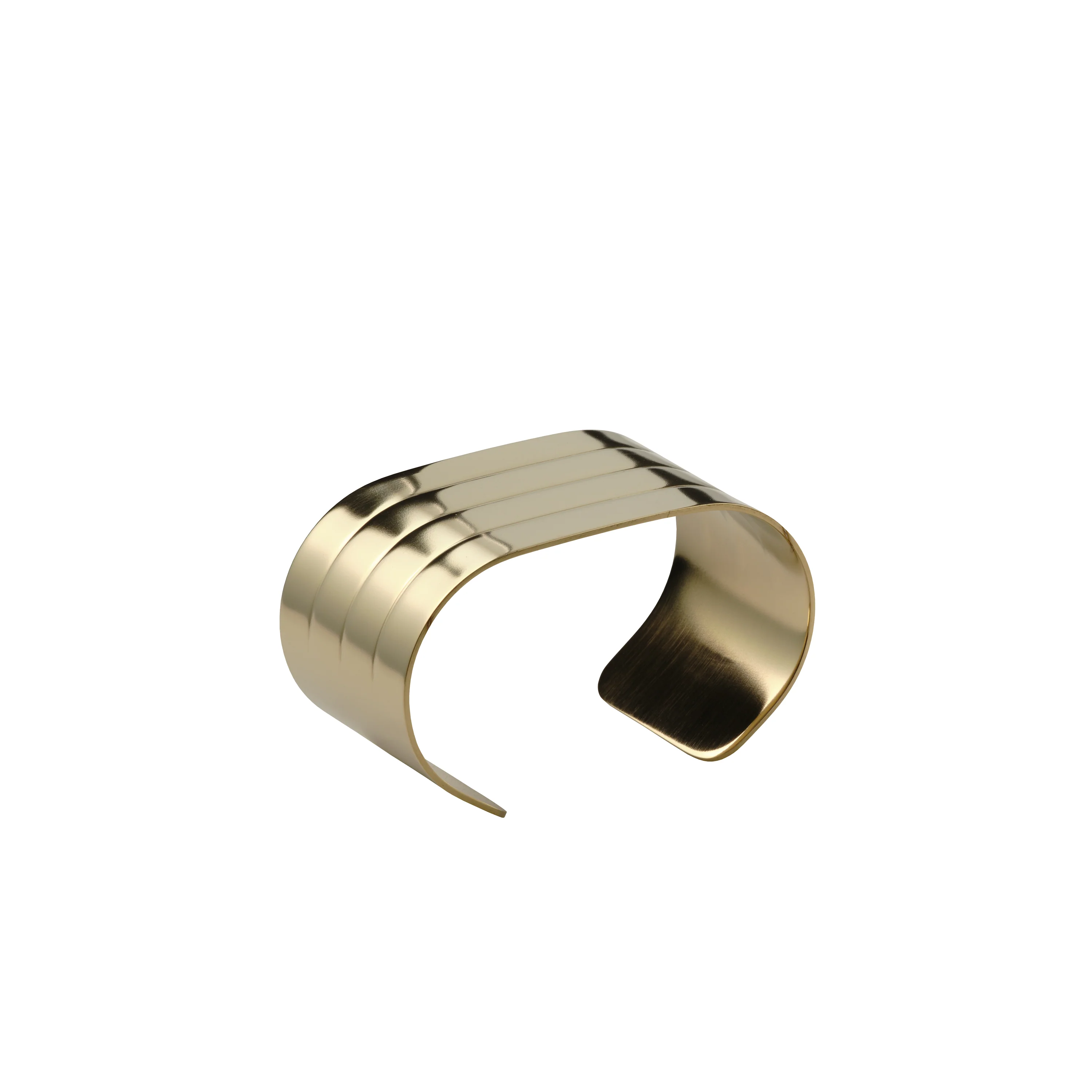 Servietringe, Champagne guld - 4 stk.