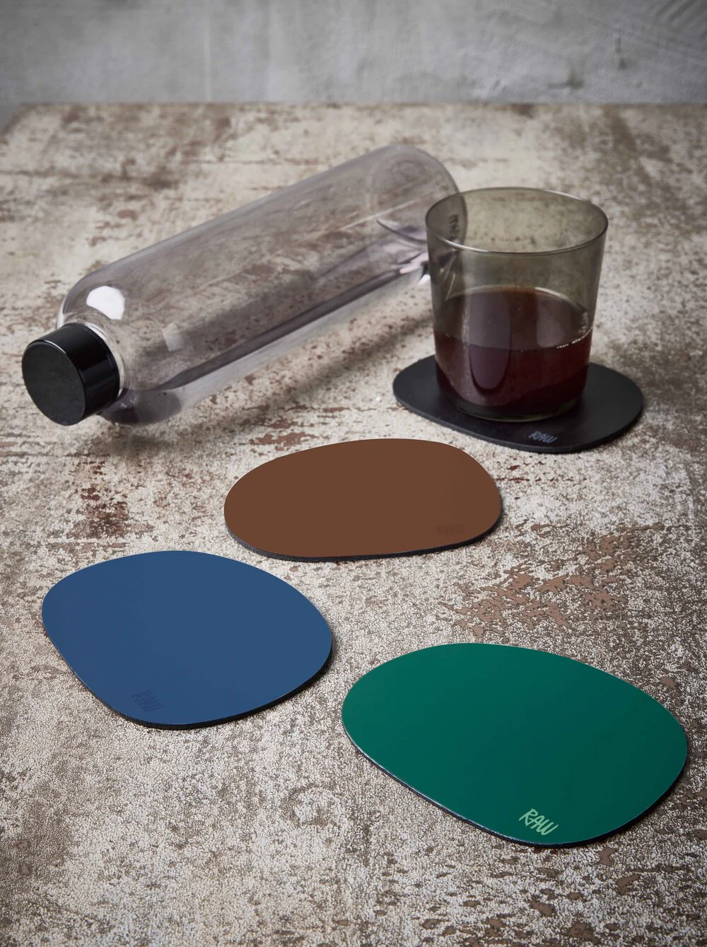 Silicone glasbrikker, 6 stk. - Dark green - Image 2