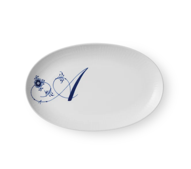 Alfabet tallerken - 23,5 cm.