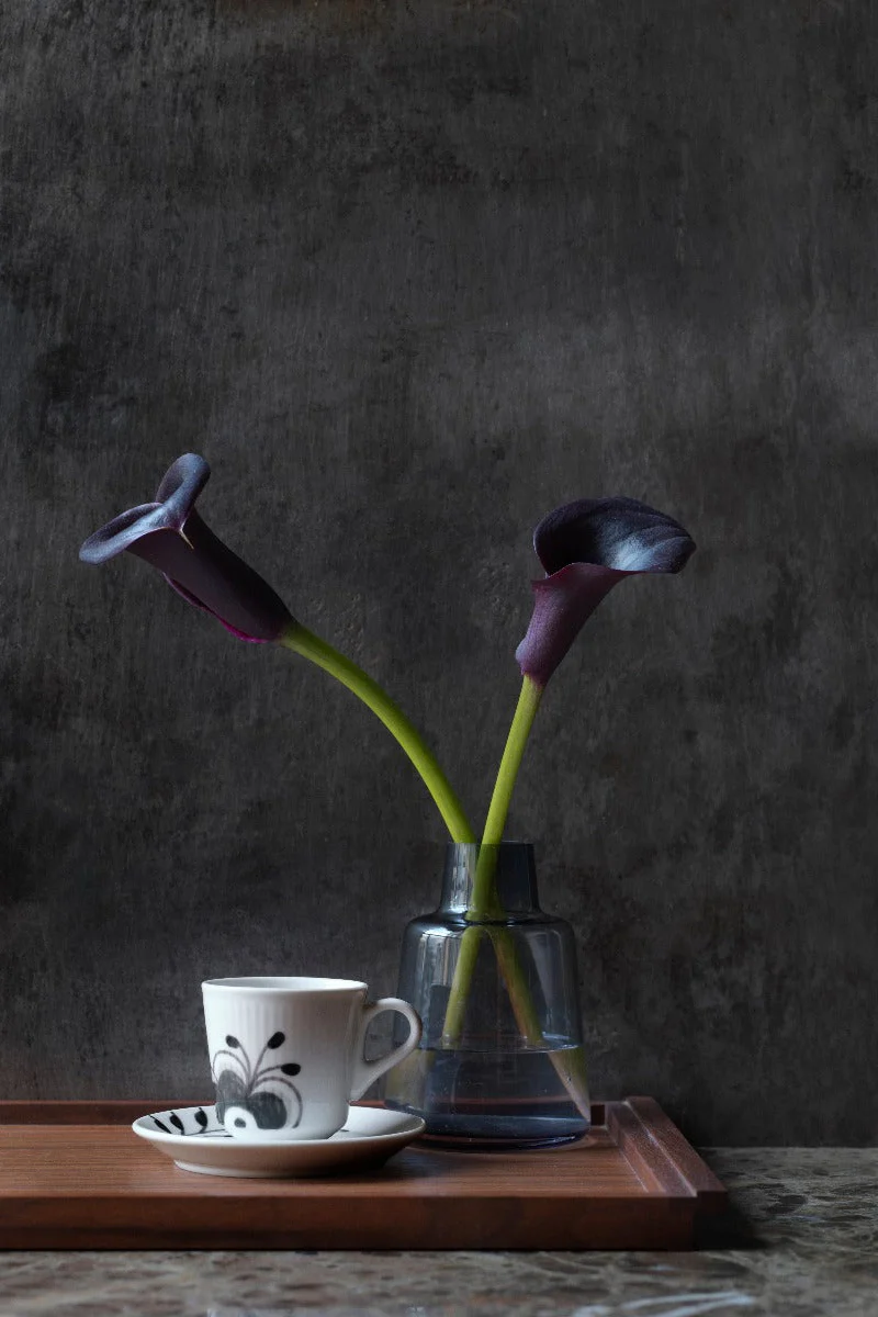 Blå Mega Riflet espressokop - 9 cl. - Image 2