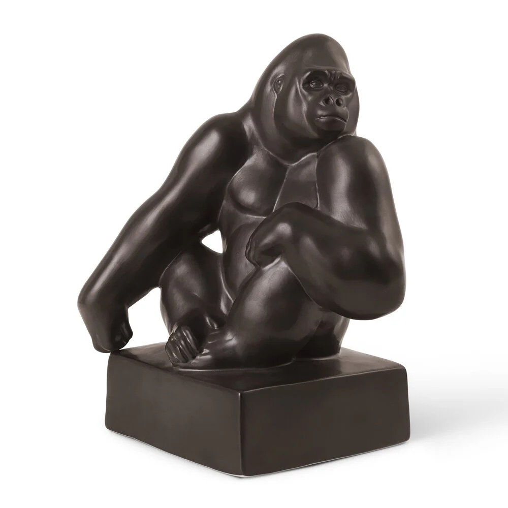 Gorilla figur - H20,5 cm. - Image 2