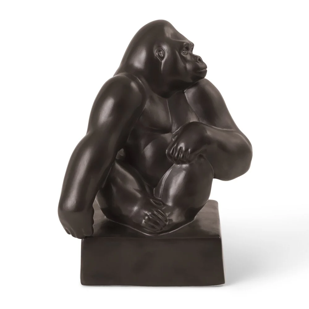 Gorilla figur - H20,5 cm. - Image 4