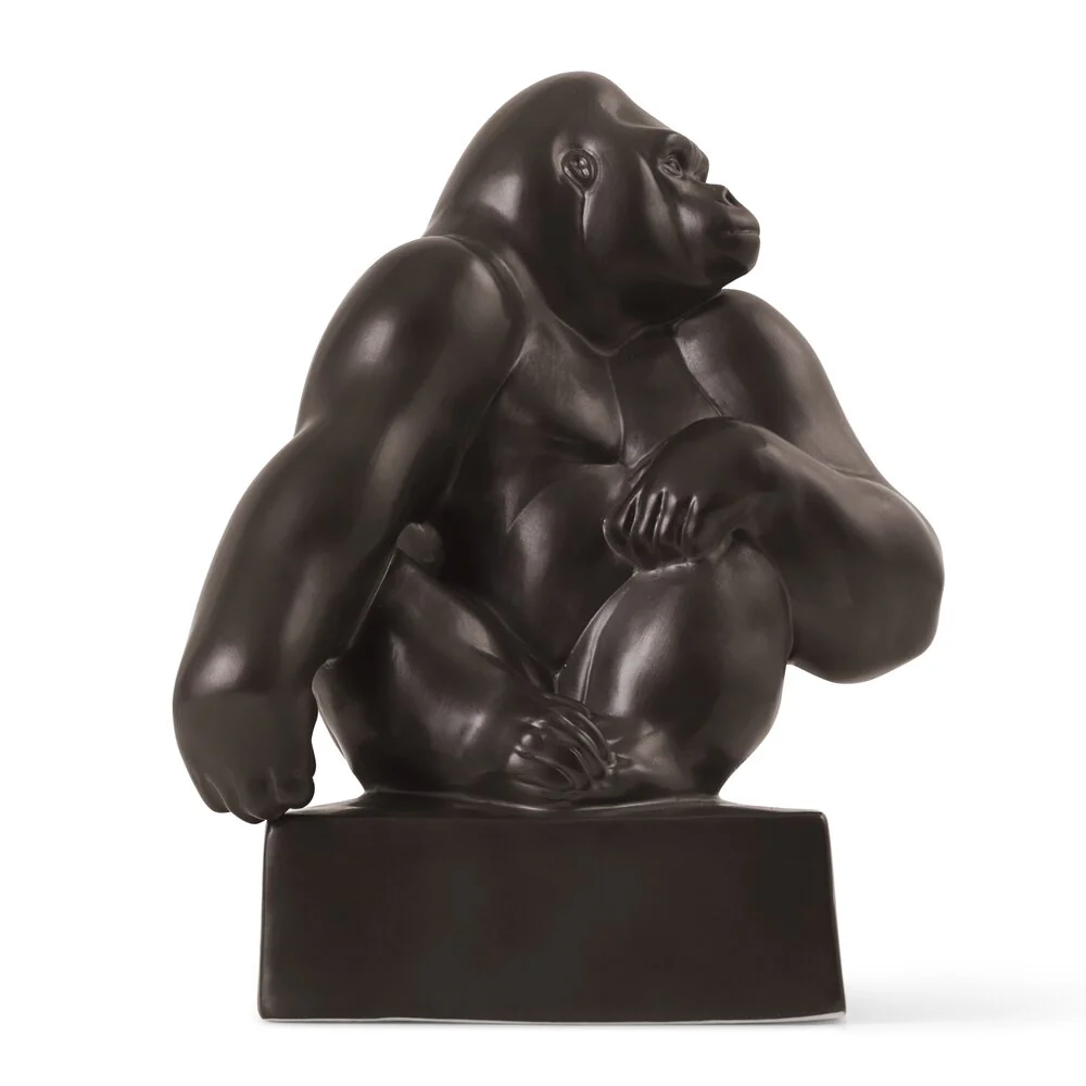 Gorilla figur - H20,5 cm. - Image 5
