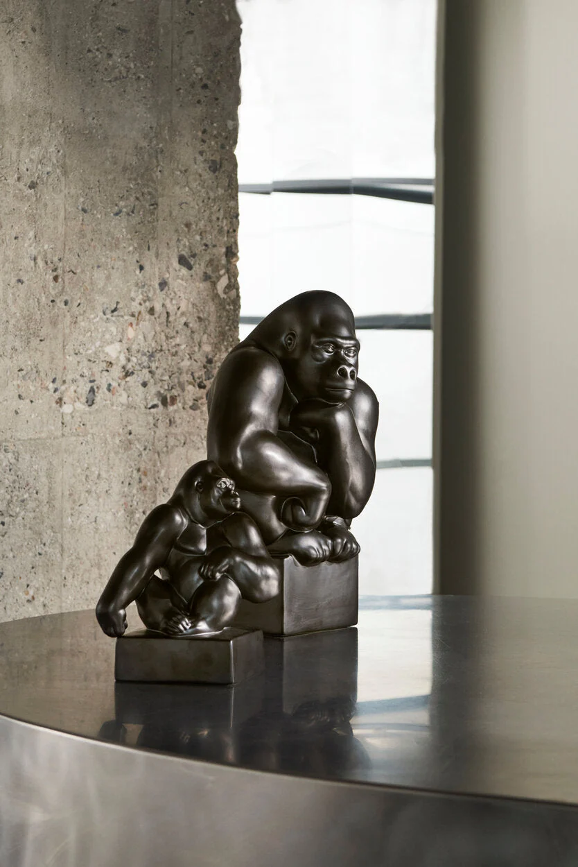 Gorilla figur - H20,5 cm. - Image 6