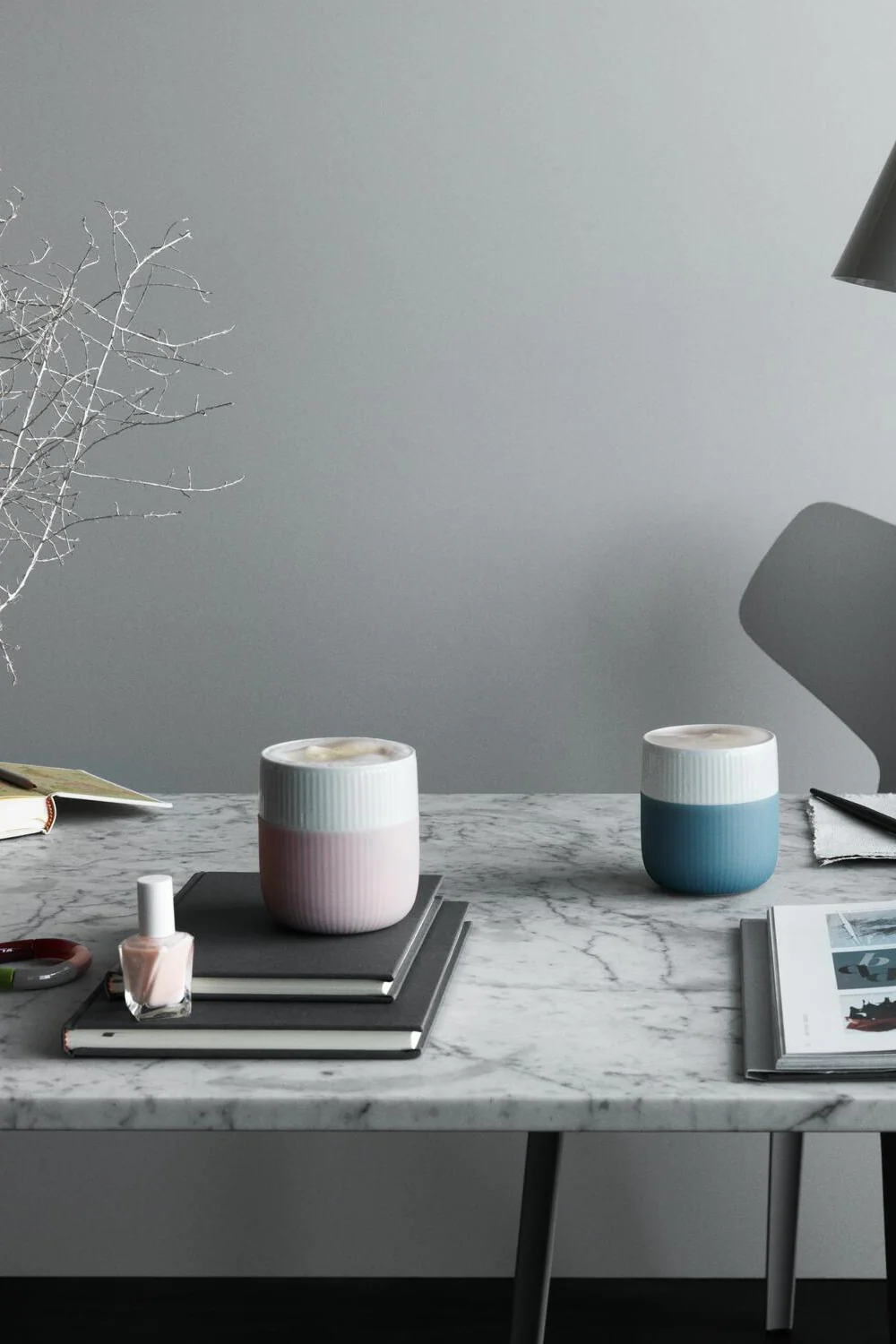 Riflet Contrast krus, rosa - 35 cl. - Image 2