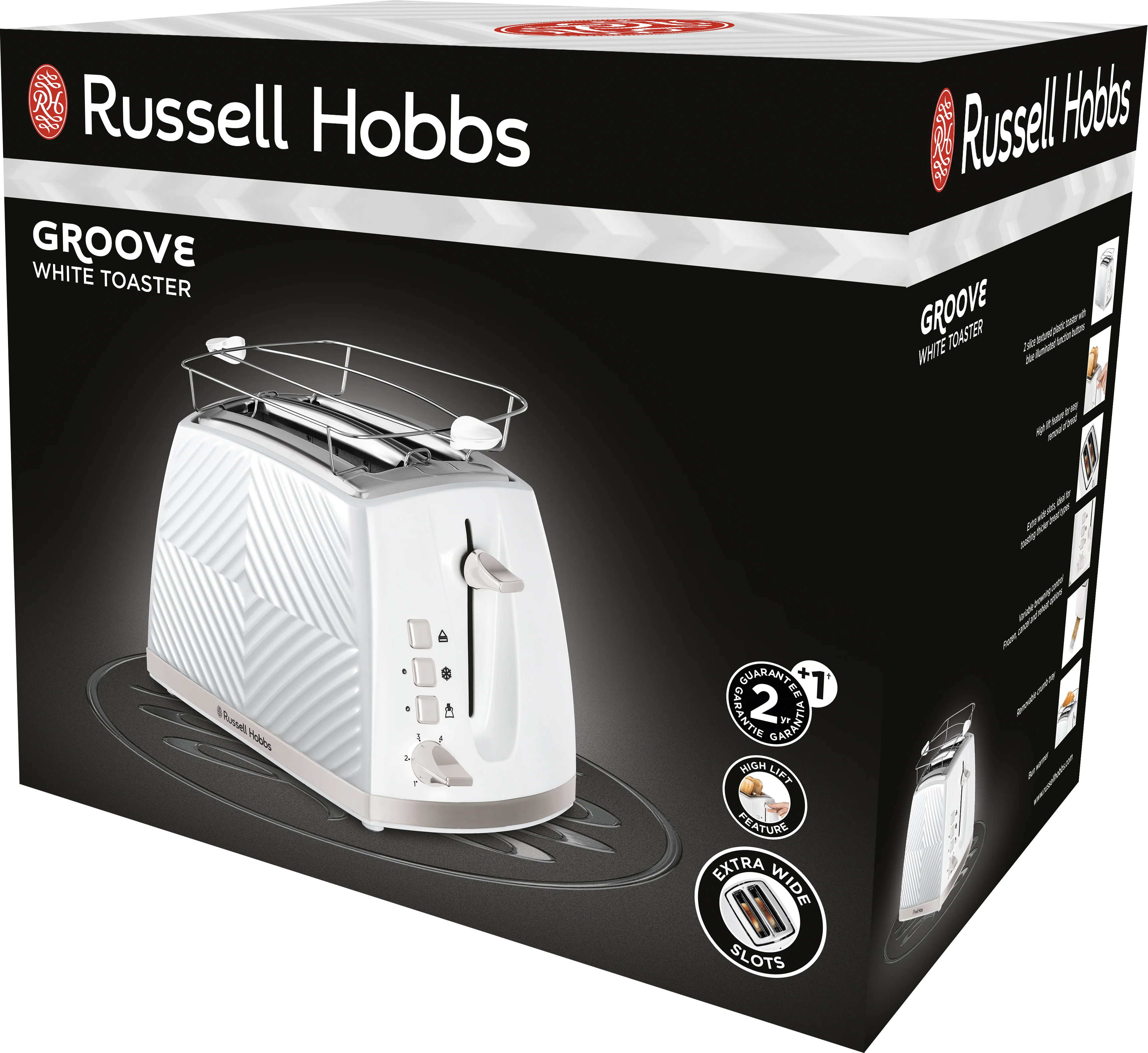 Groove 2S toaster - hvid - Image 8