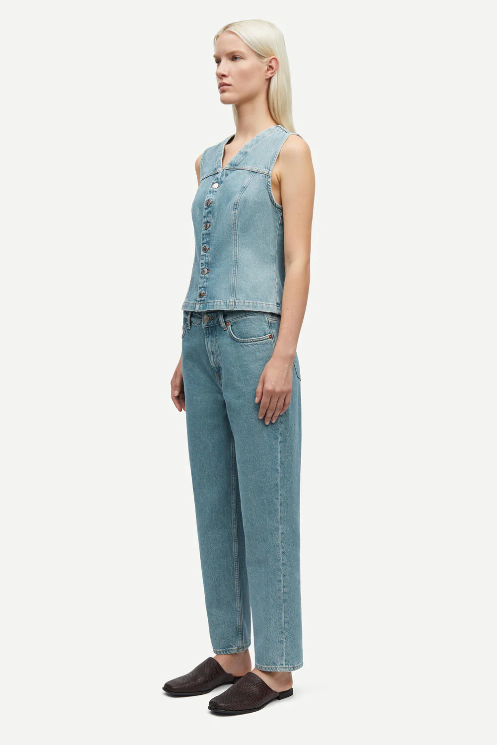 Sabeth denimvest - Caribbean Blue - Image 4