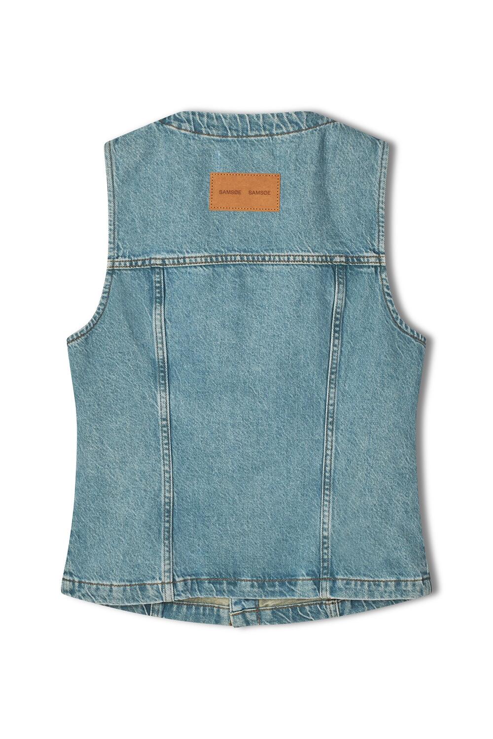 Sabeth denimvest - Caribbean Blue - Image 6