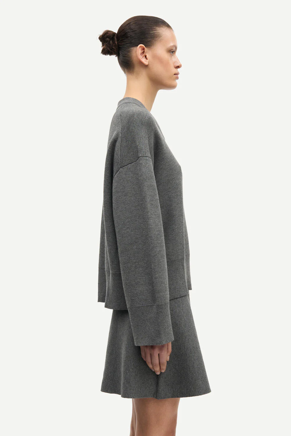 Salula nederdel - mørkegrå - Image 7