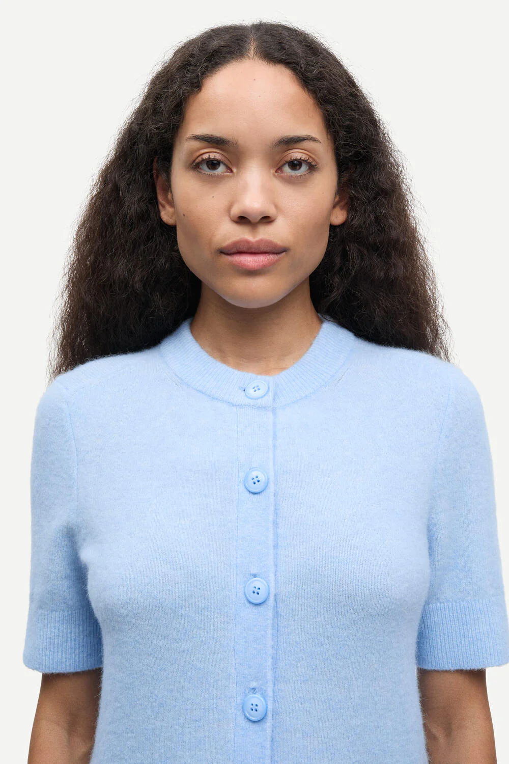 Sanoura cardigan - Cashmere Blue - Image 3