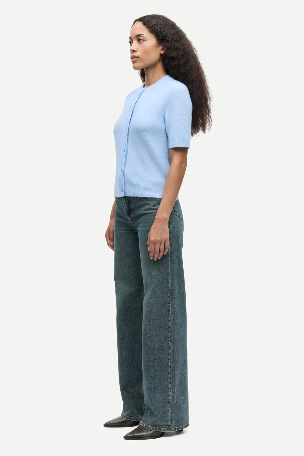 Sanoura cardigan - Cashmere Blue - Image 5