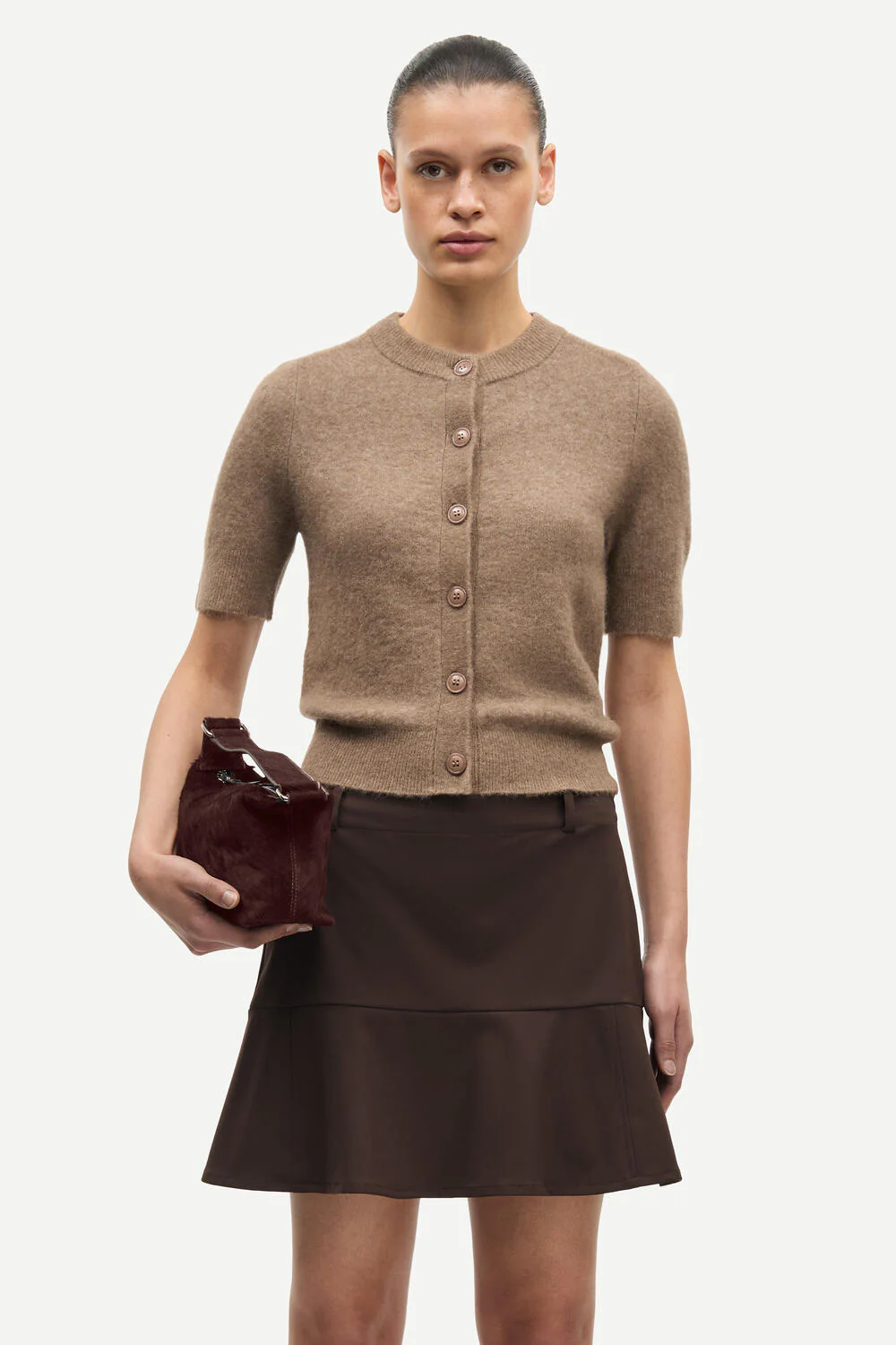 Sanoura cardigan - Fossil