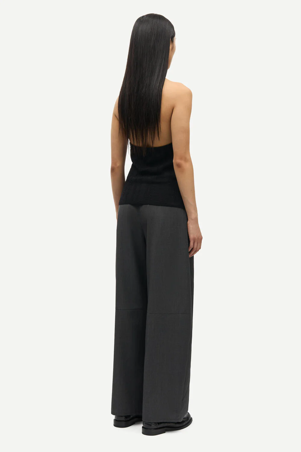 Saroko bukser - Dark grey mel. - Image 4