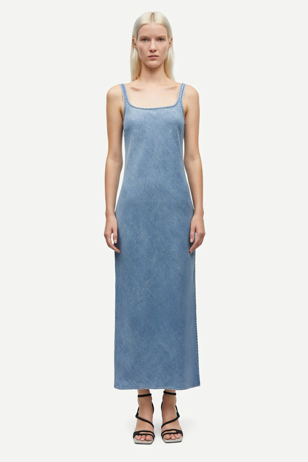 Sasunna kjole - Denim Blue