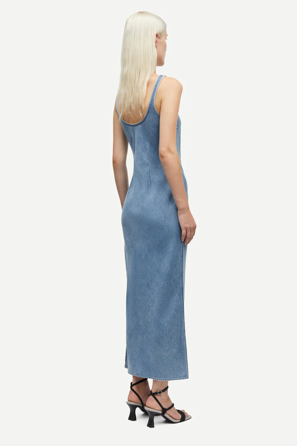 Sasunna kjole - Denim Blue - Image 3