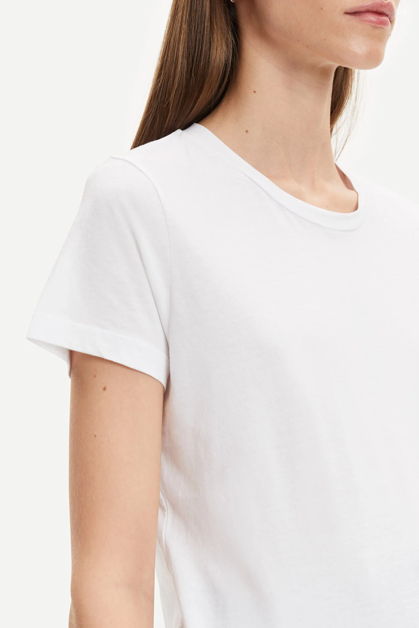 Solly Solid t-shirt - hvid - Image 3