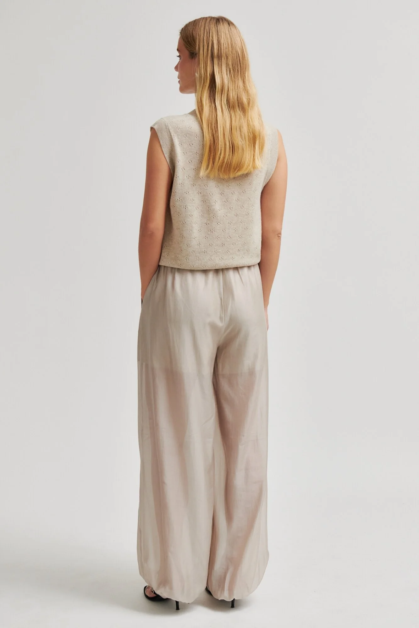 Amala strikvest - Plaza Taupe - Image 5
