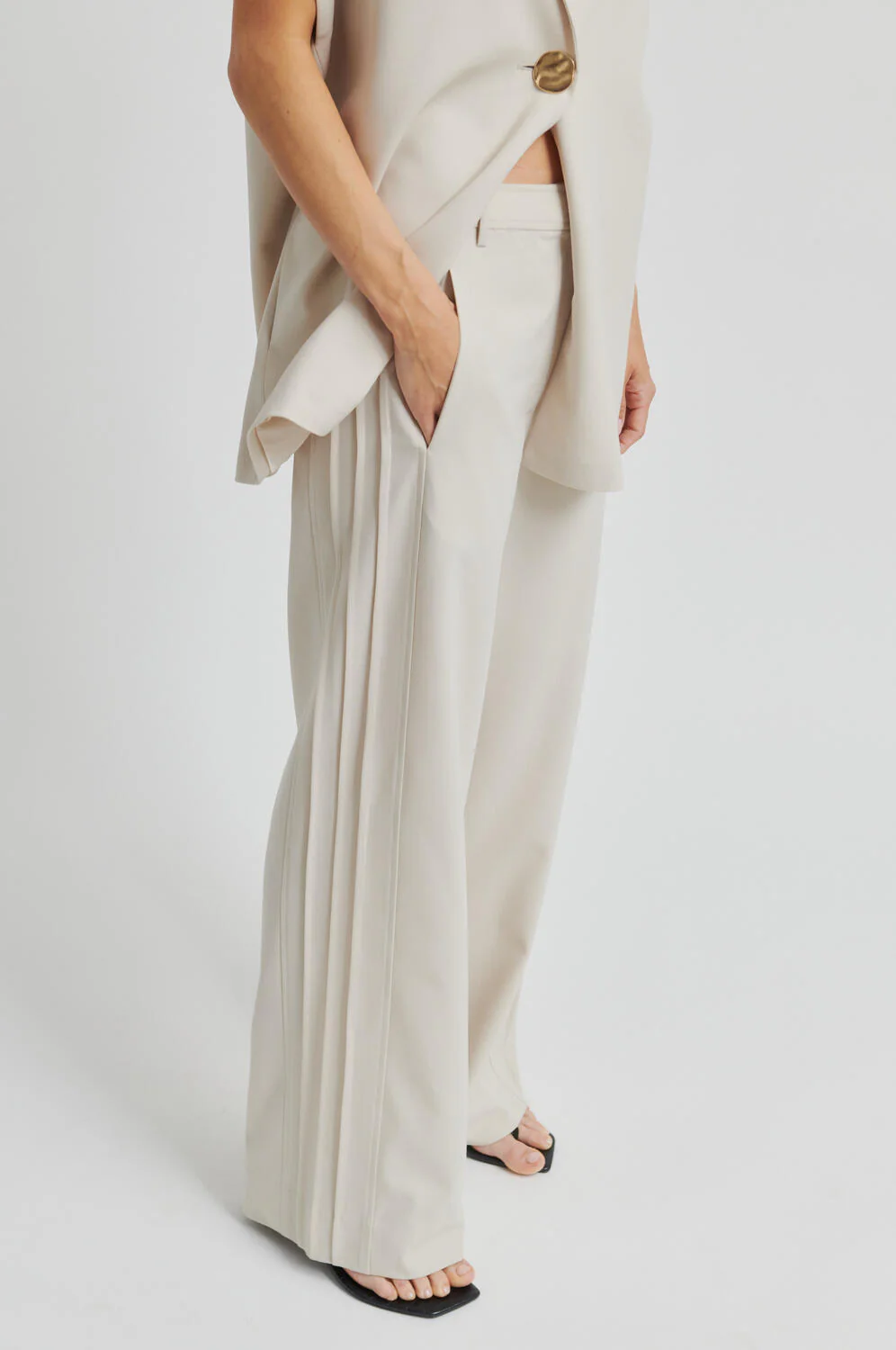 Blanca habitbukser - Soft Beige - Image 3