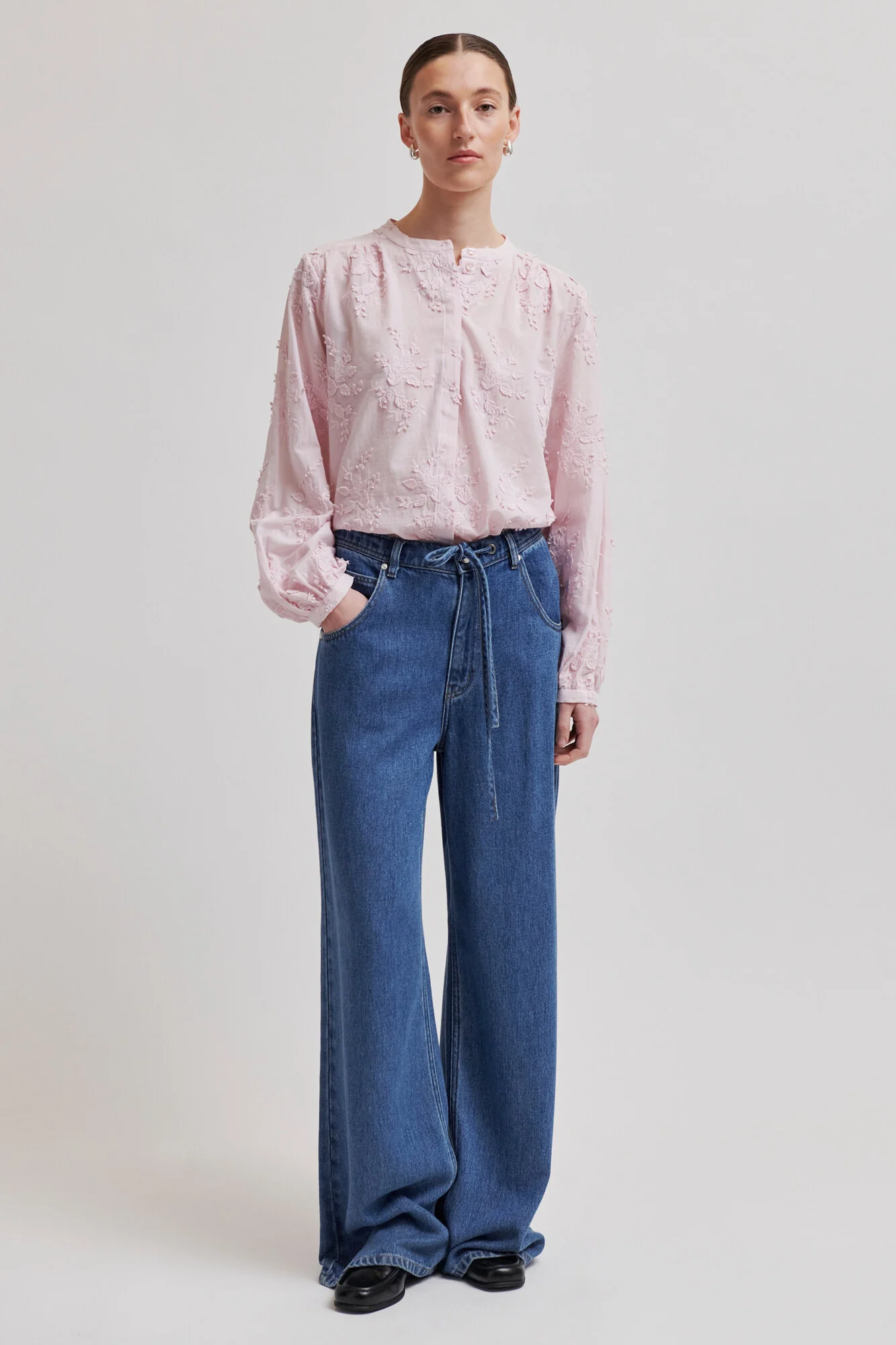 Cavan skjorte - Pale Lilac - Image 3