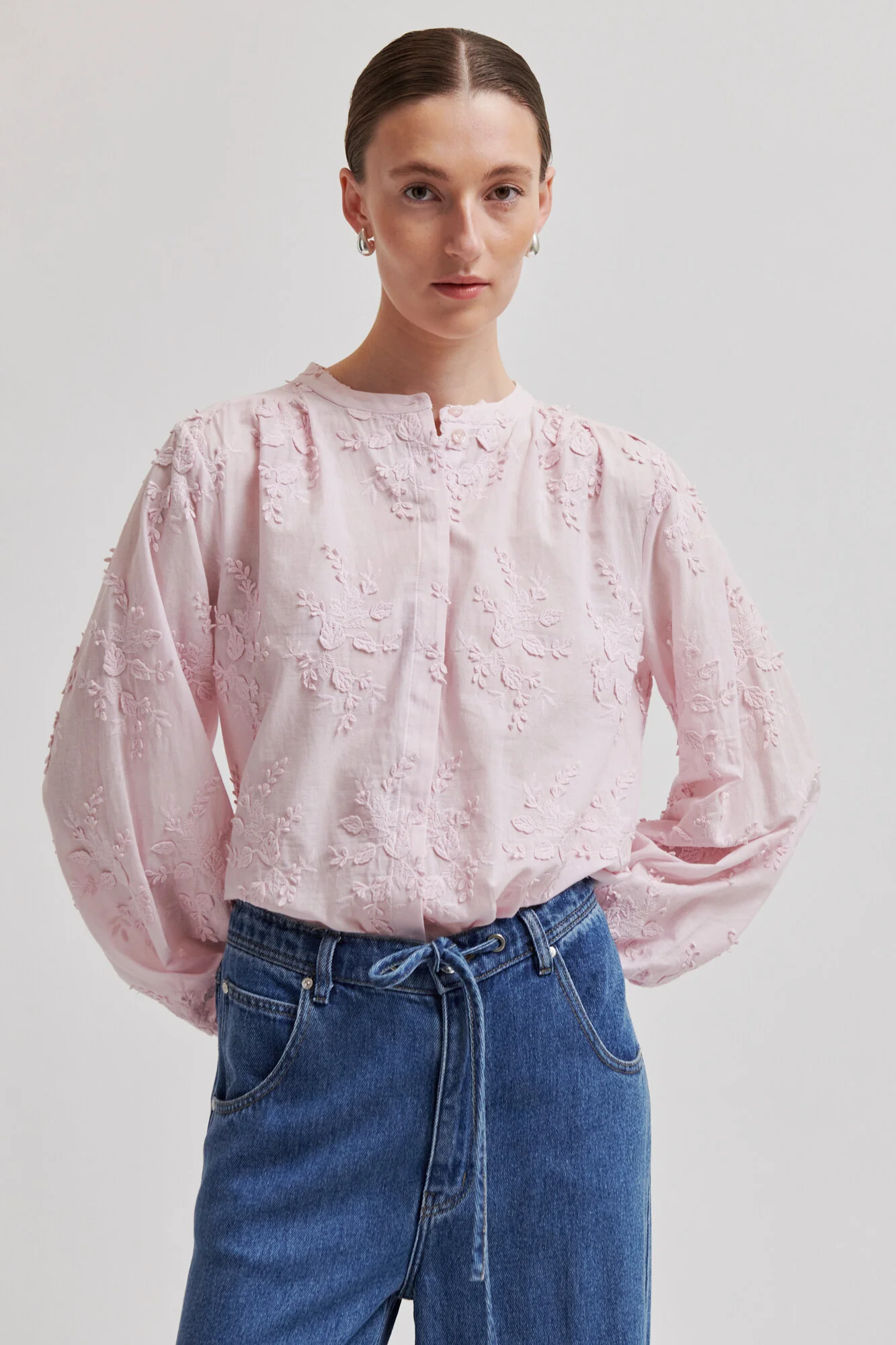 Cavan skjorte - Pale Lilac - Image 5