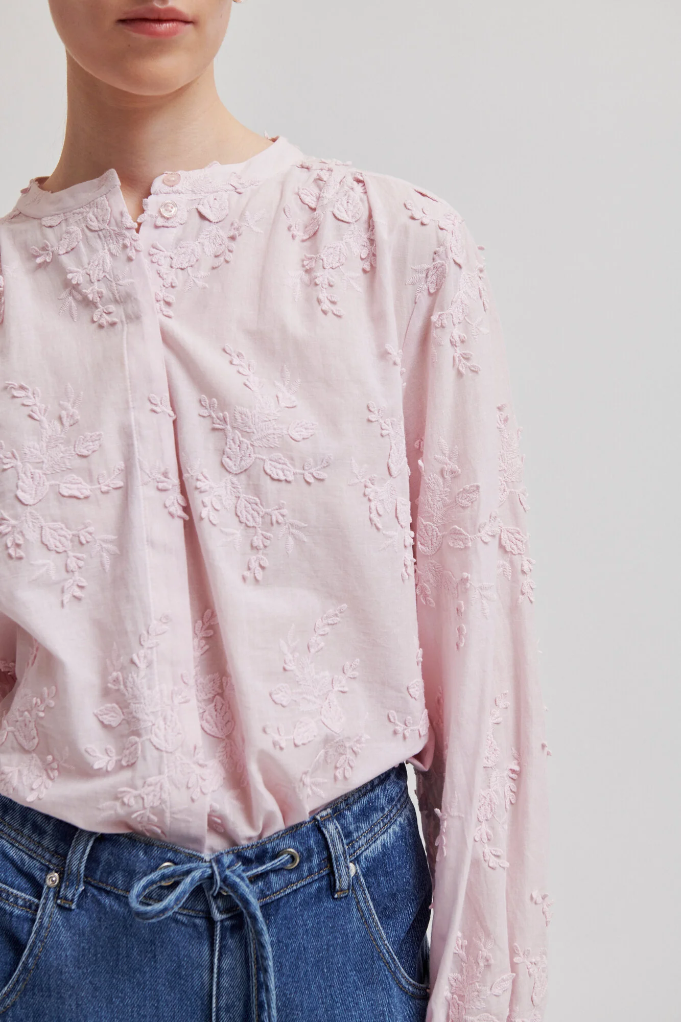 Cavan skjorte - Pale Lilac - Image 6