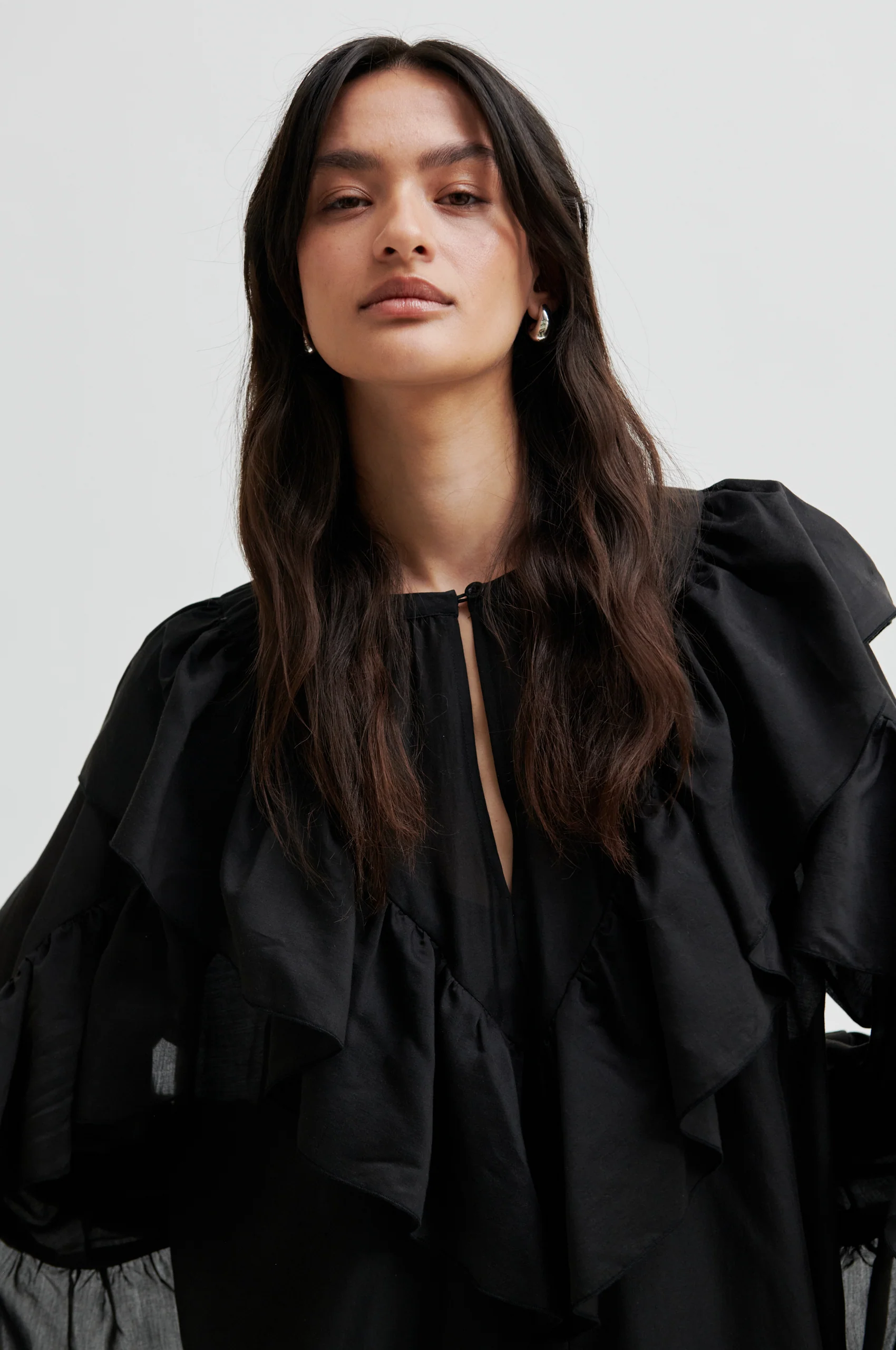 Dream Ruffle kjole - sort - Image 4