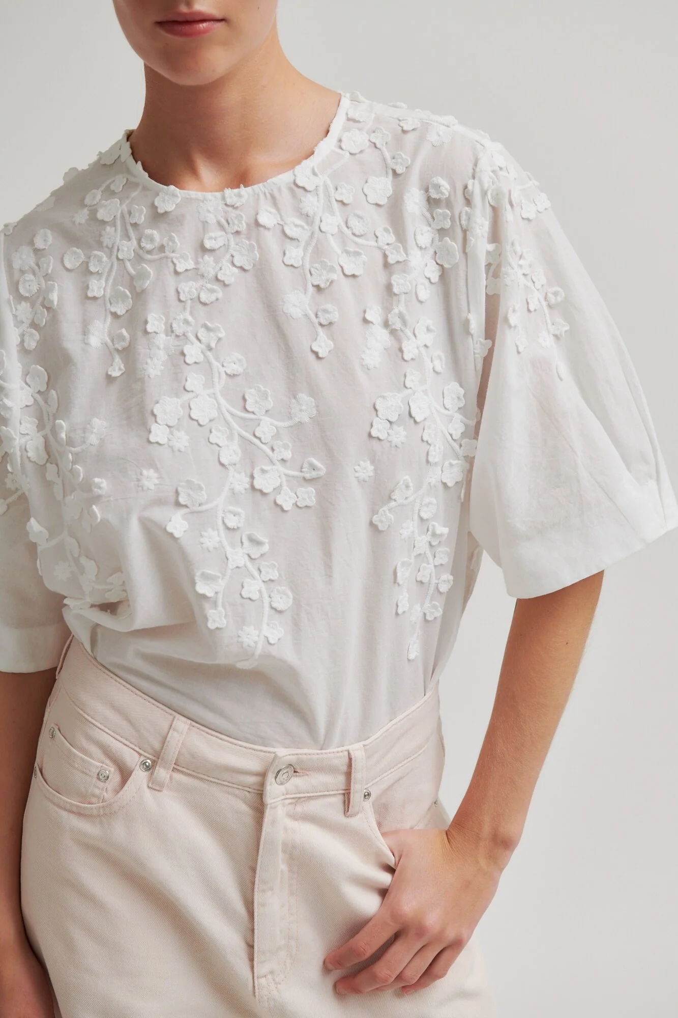 Farrow bluse - hvid - Image 5