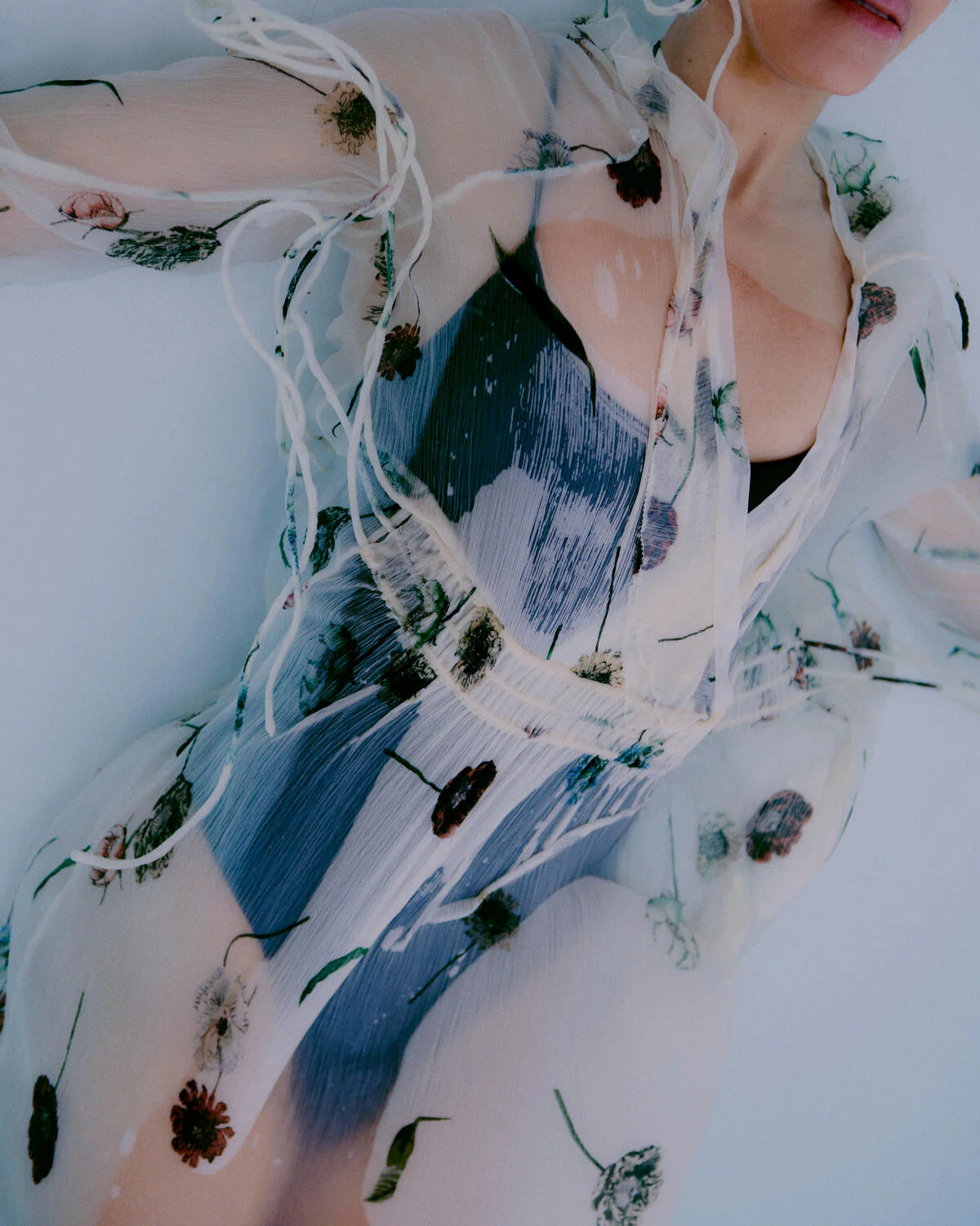 Florala kjole - Summer Sand - Image 9