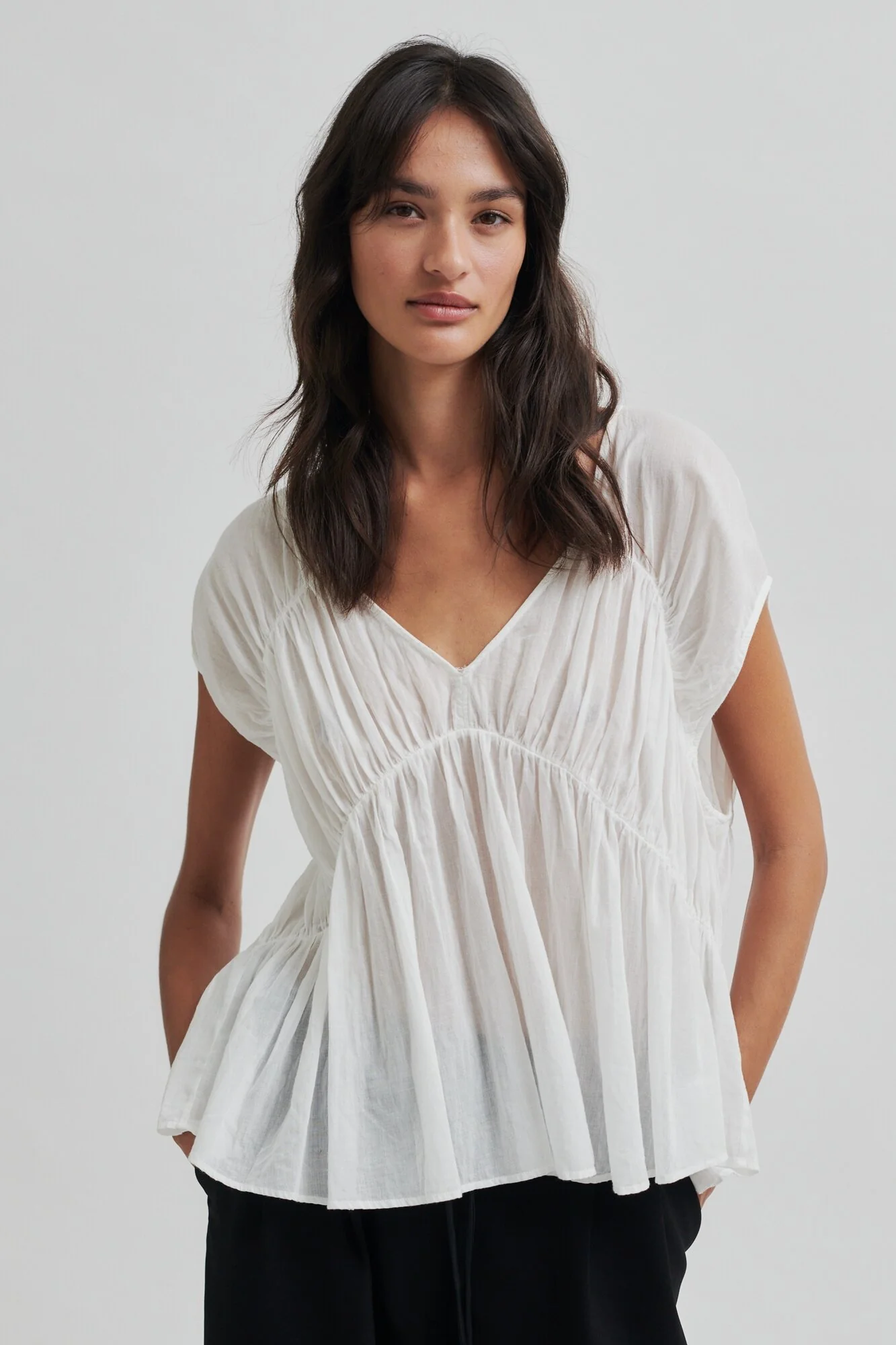 Flou Top - hvid