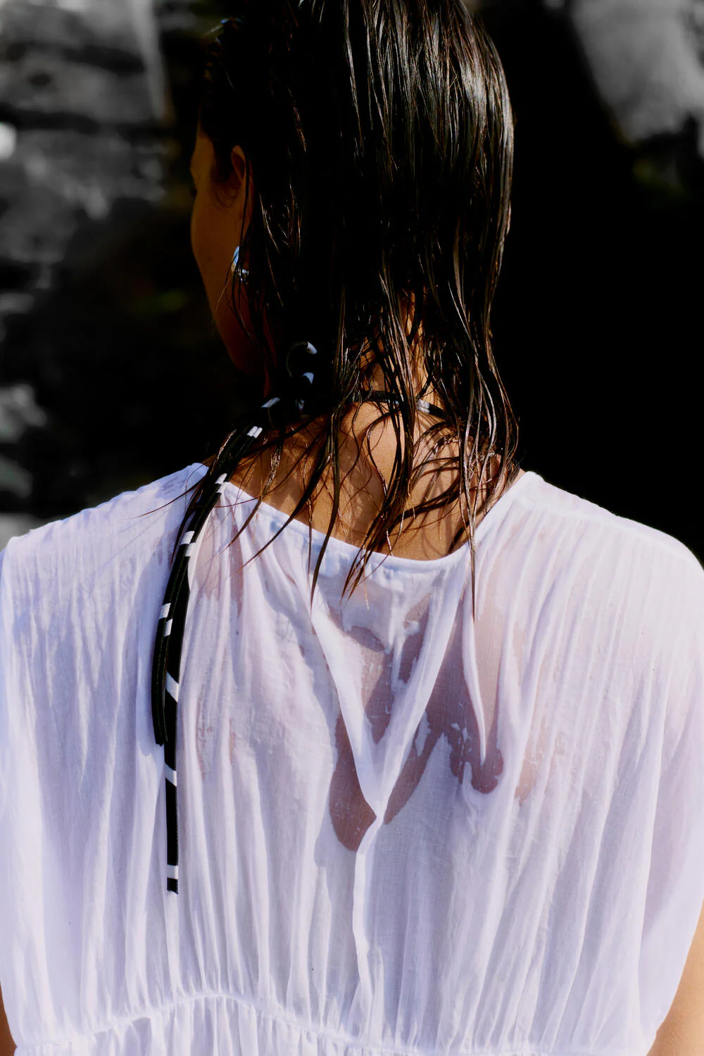 Flou Top - hvid - Image 7
