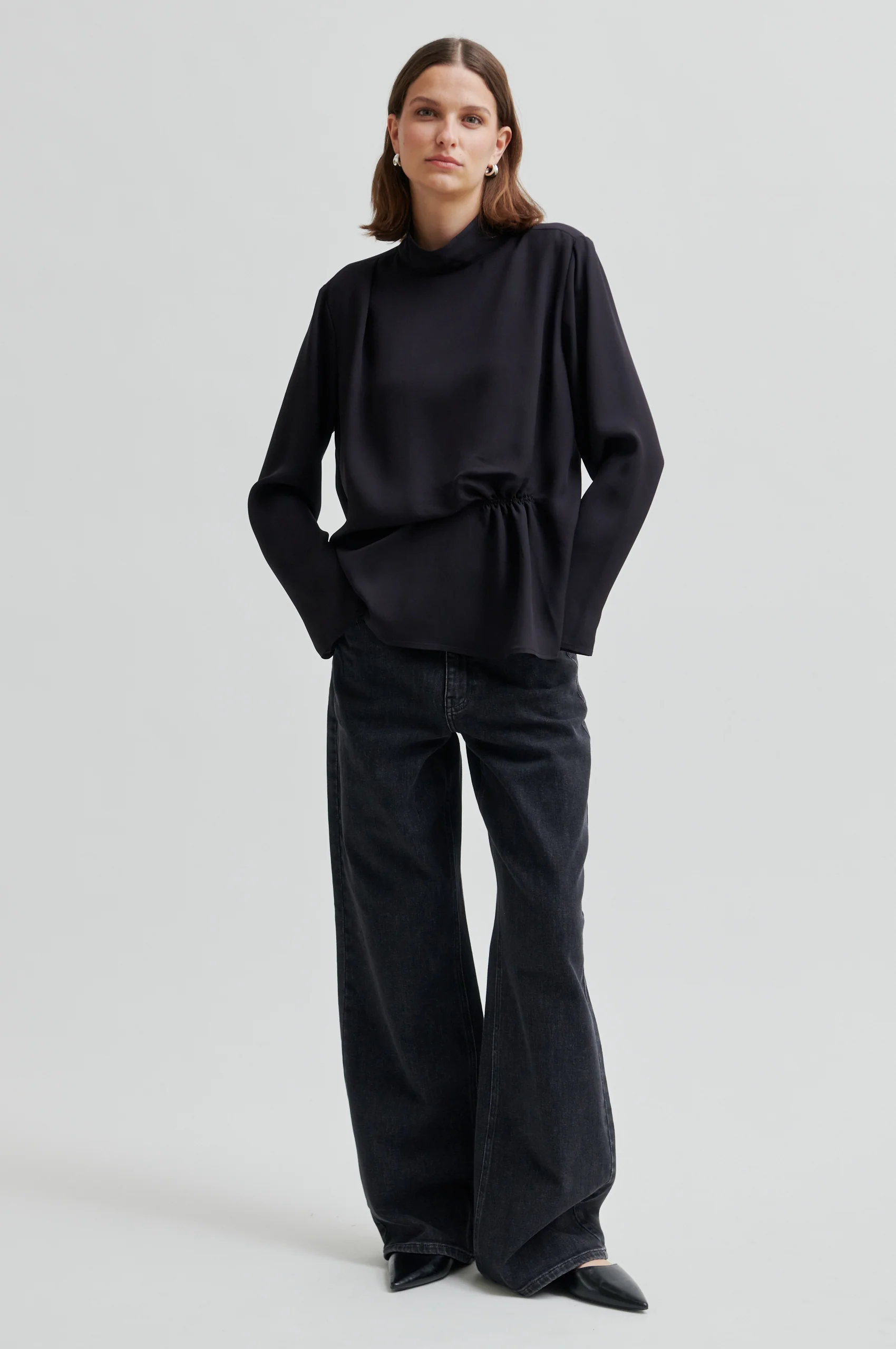 Glara bluse - sort - Image 4