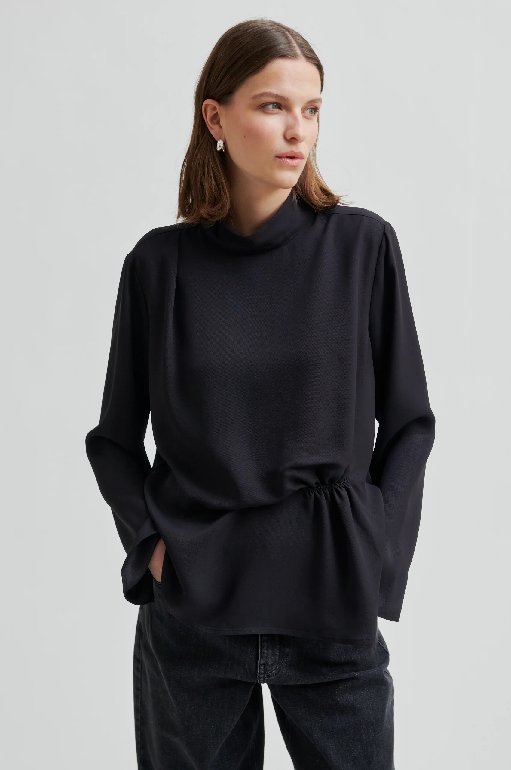 Glara bluse - sort - Image 5
