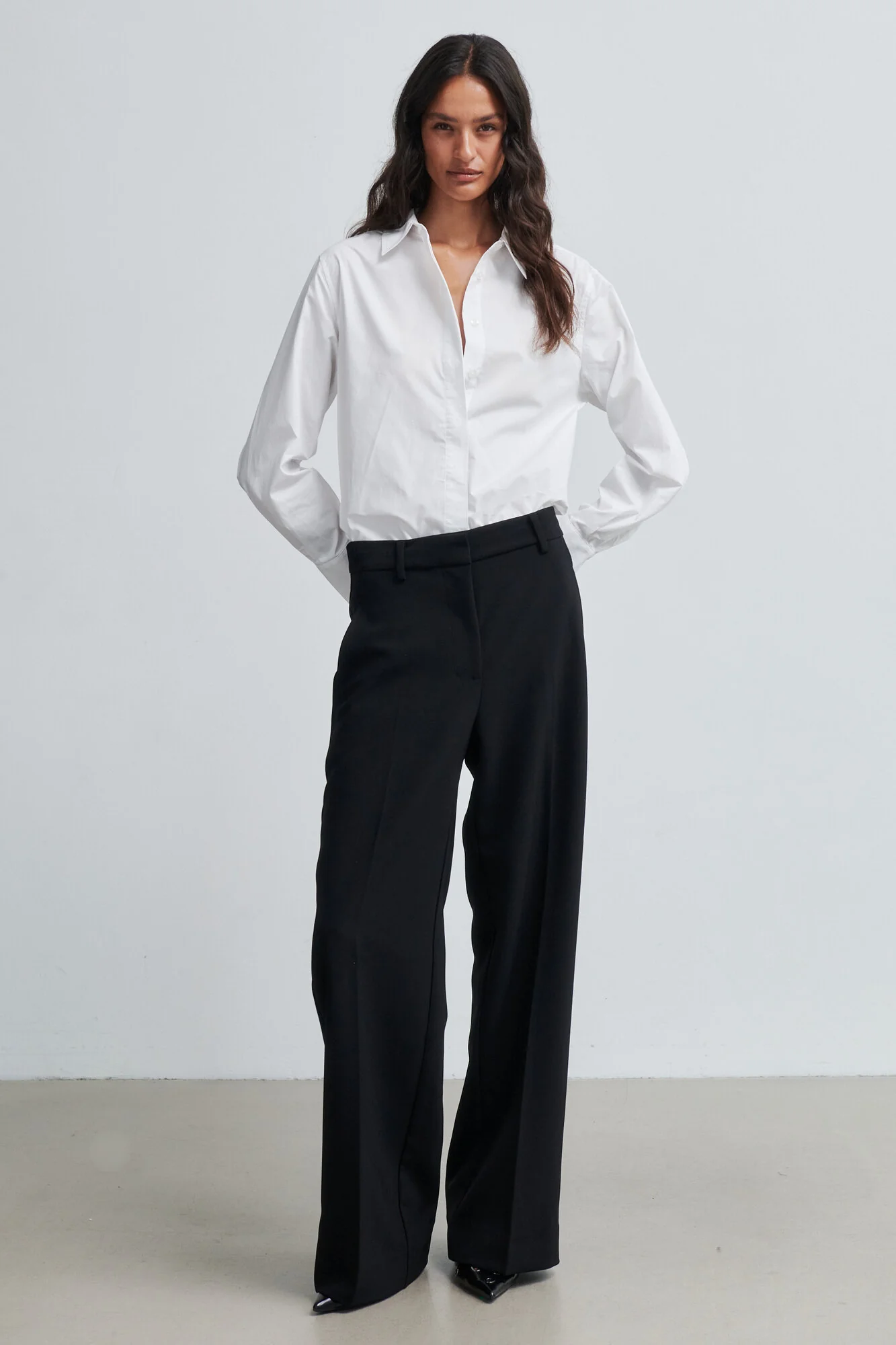 Larkin skjorte - hvid - Image 6