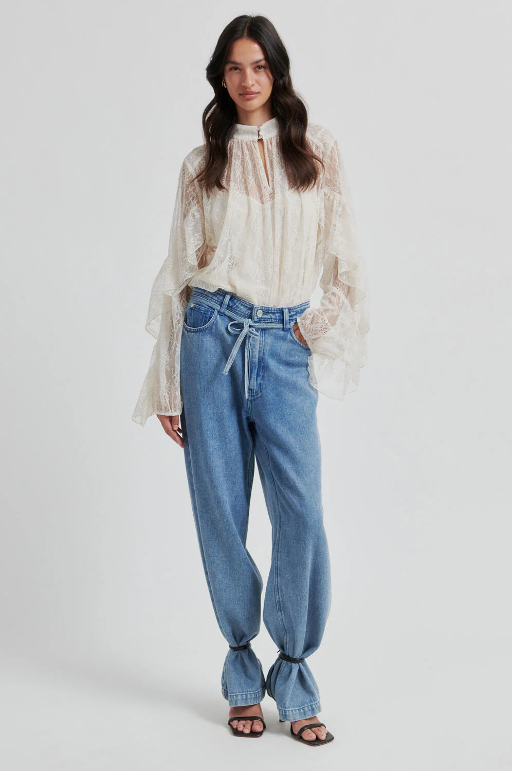 Sybell blondebluse - Soft Beige - Image 5