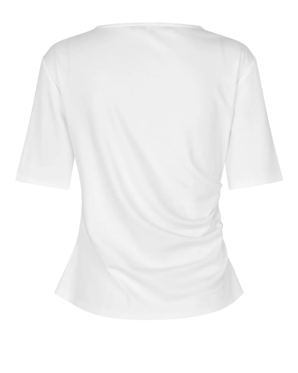 Ulina Drape t-shirt - hvid - Image 7