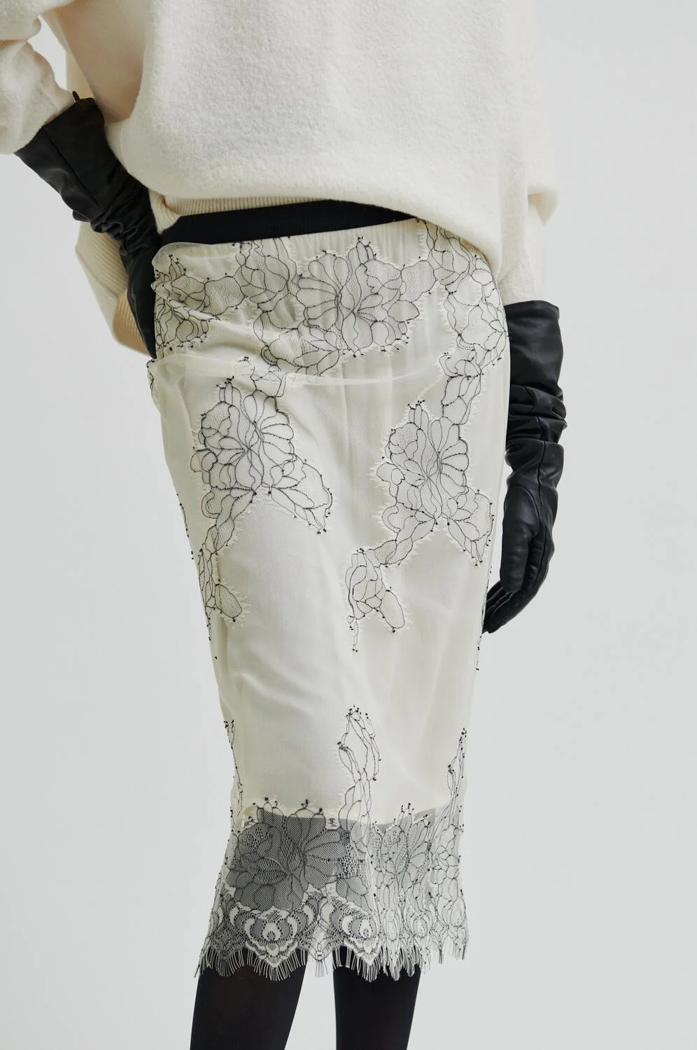Wila blondenederdel - Tofu - Image 3