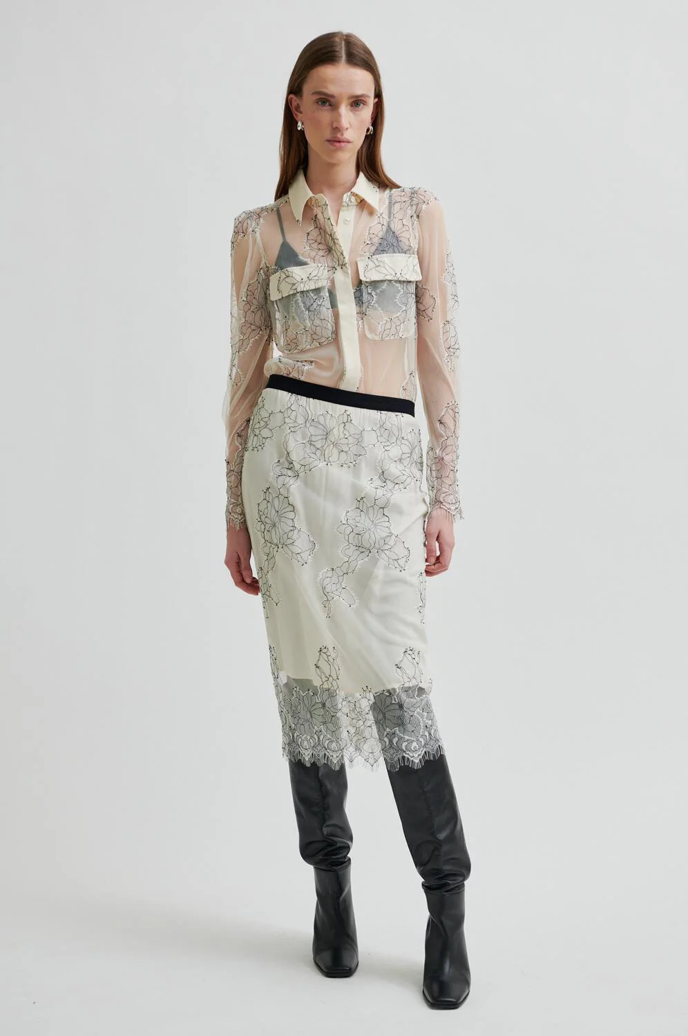 Wila blondenederdel - Tofu - Image 5