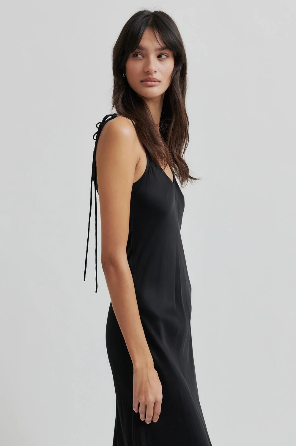Wila Strap kjole - sort - Image 6