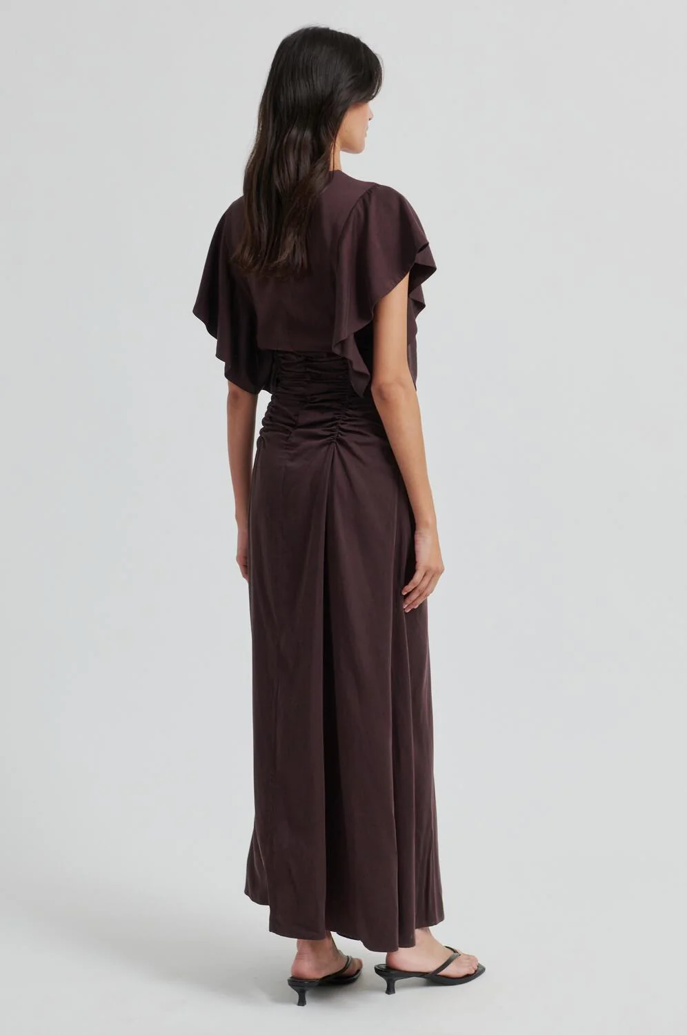 Winnie kjole - Chocolate Plum - Image 6