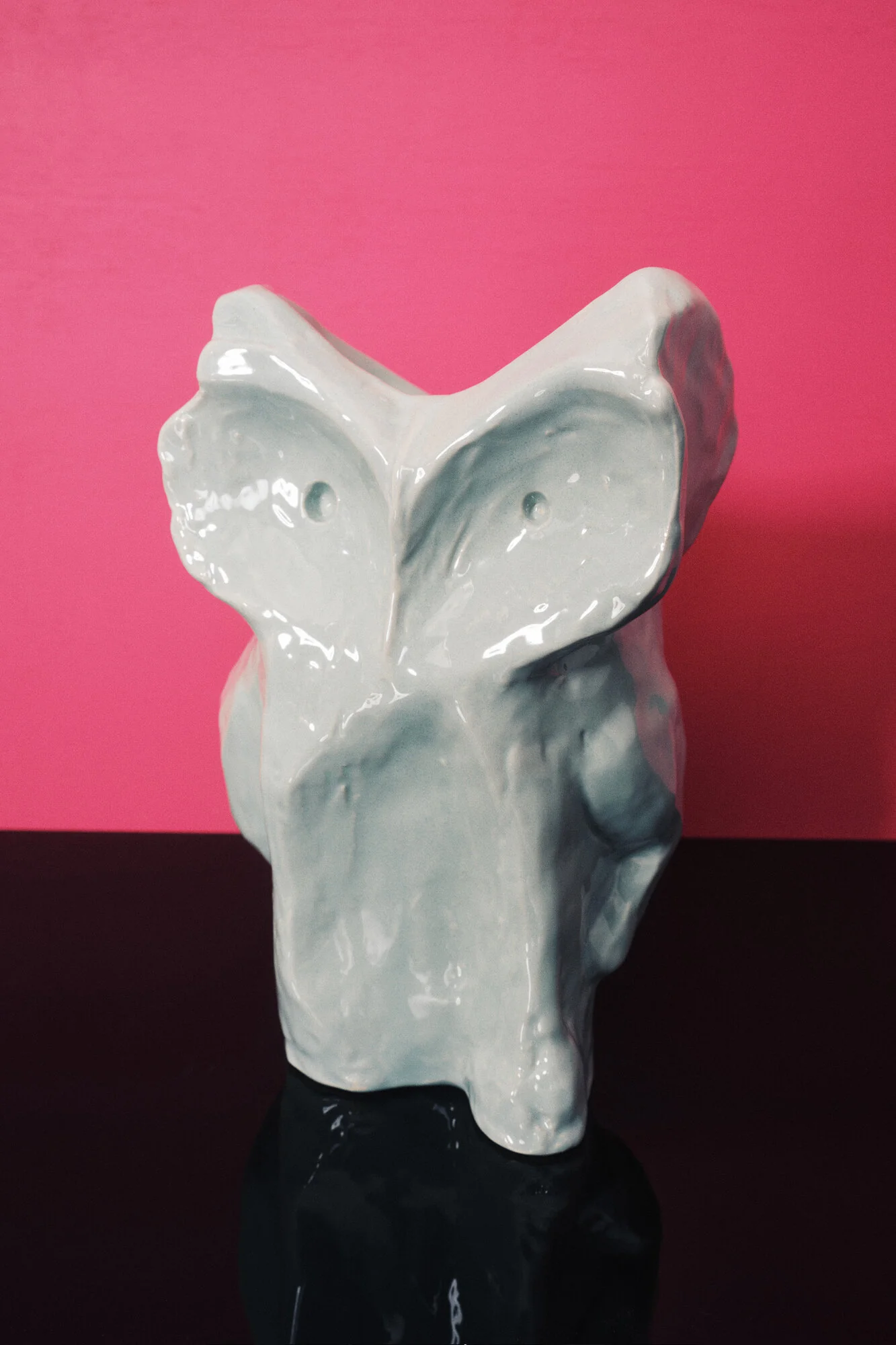x Marni ugle vase, L - Light Blue after midnight - Image 2