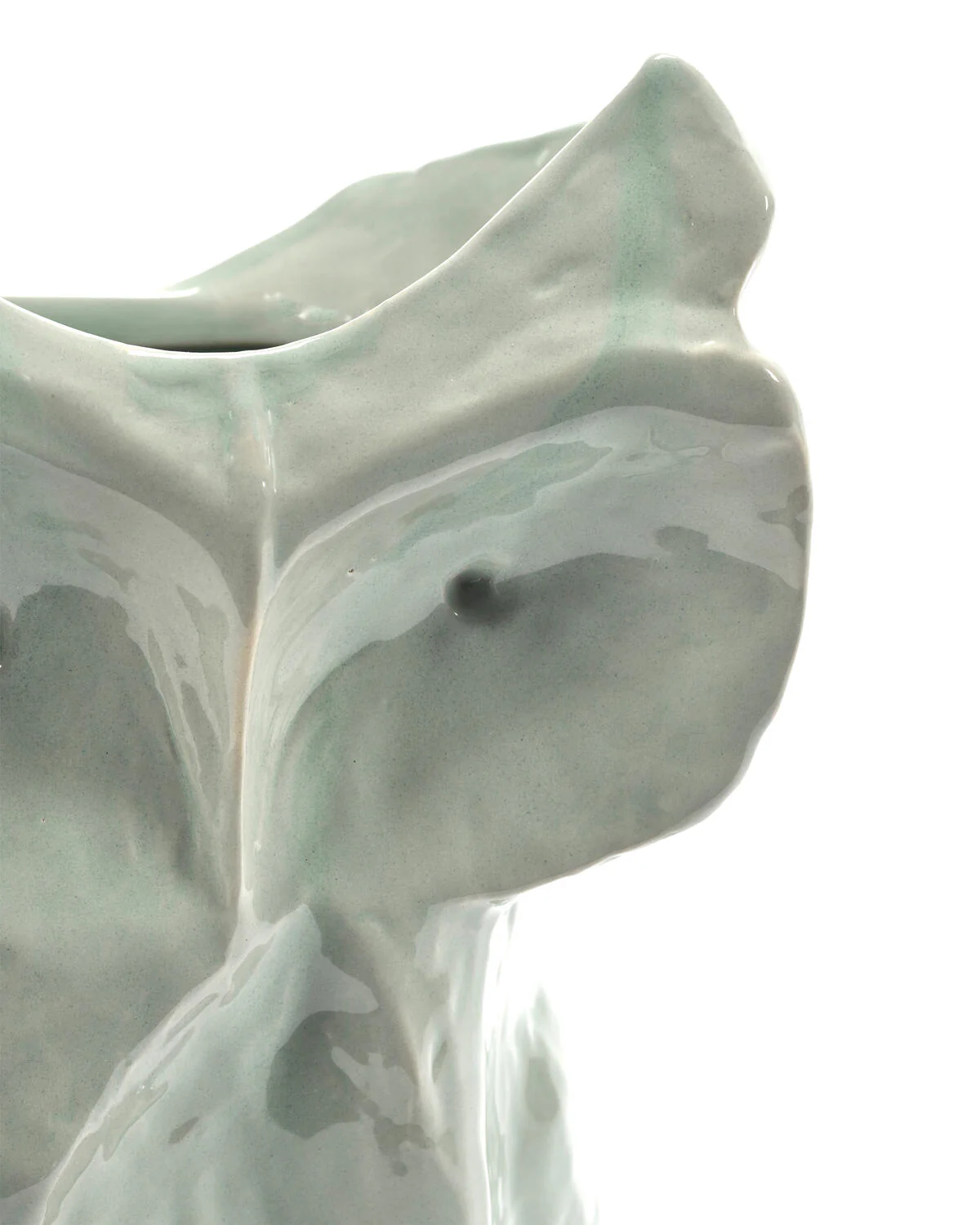 x Marni ugle vase, L - Light Blue after midnight - Image 4