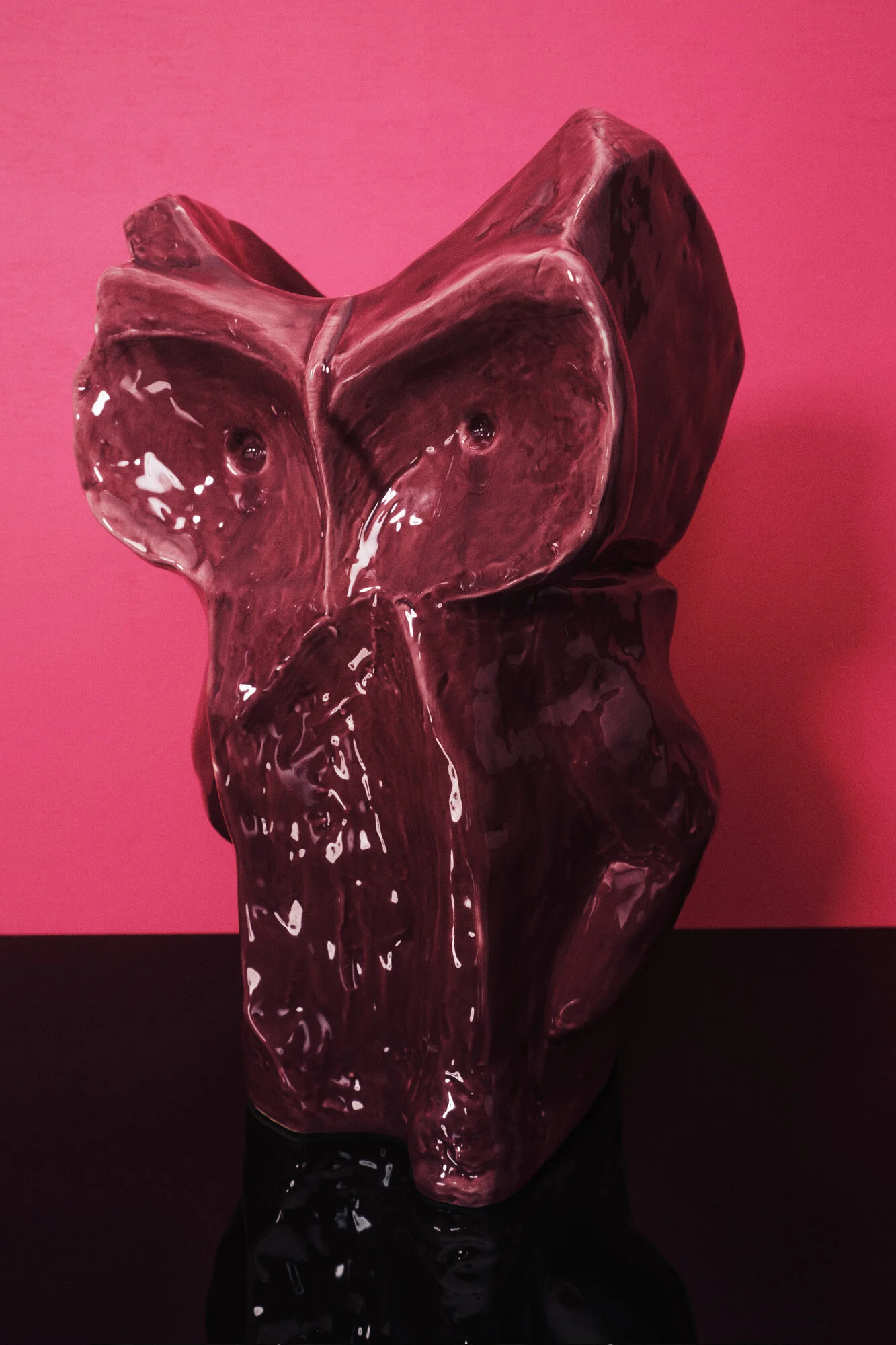 x Marni ugle vase, S - Aubergine after midnight - Image 2