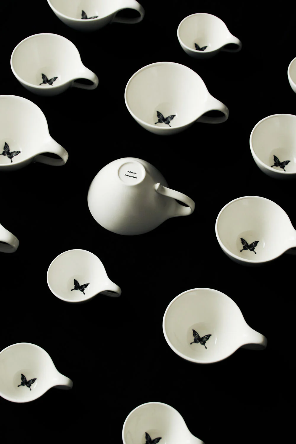 x Tomorrowland Unity cappuccinokop, Butterfly - Ø11 cm - Image 5