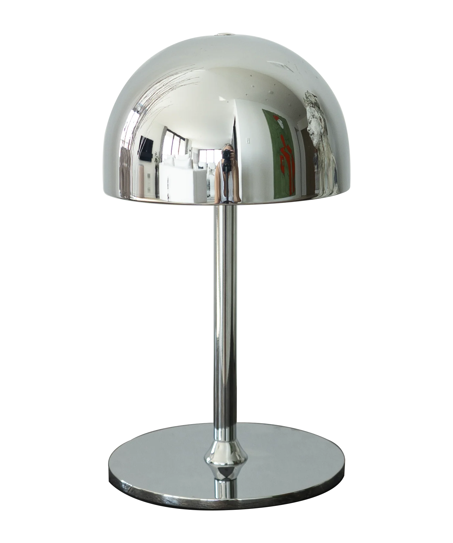Tim lampe, Chrom - H22 cm.