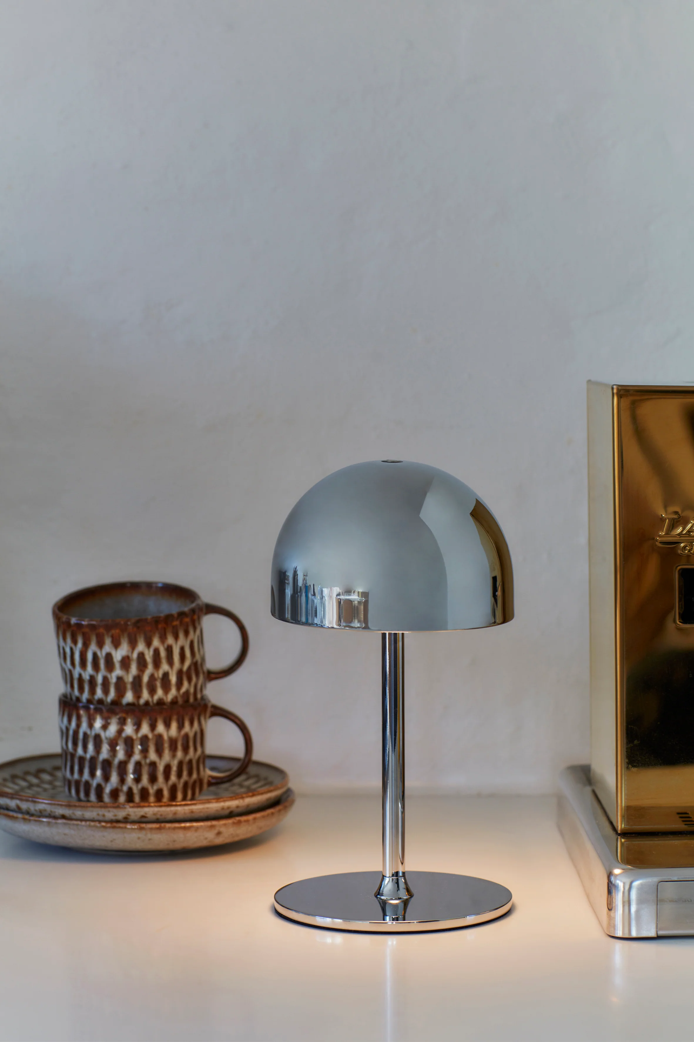 Tim lampe, Chrom - H22 cm. - Image 2